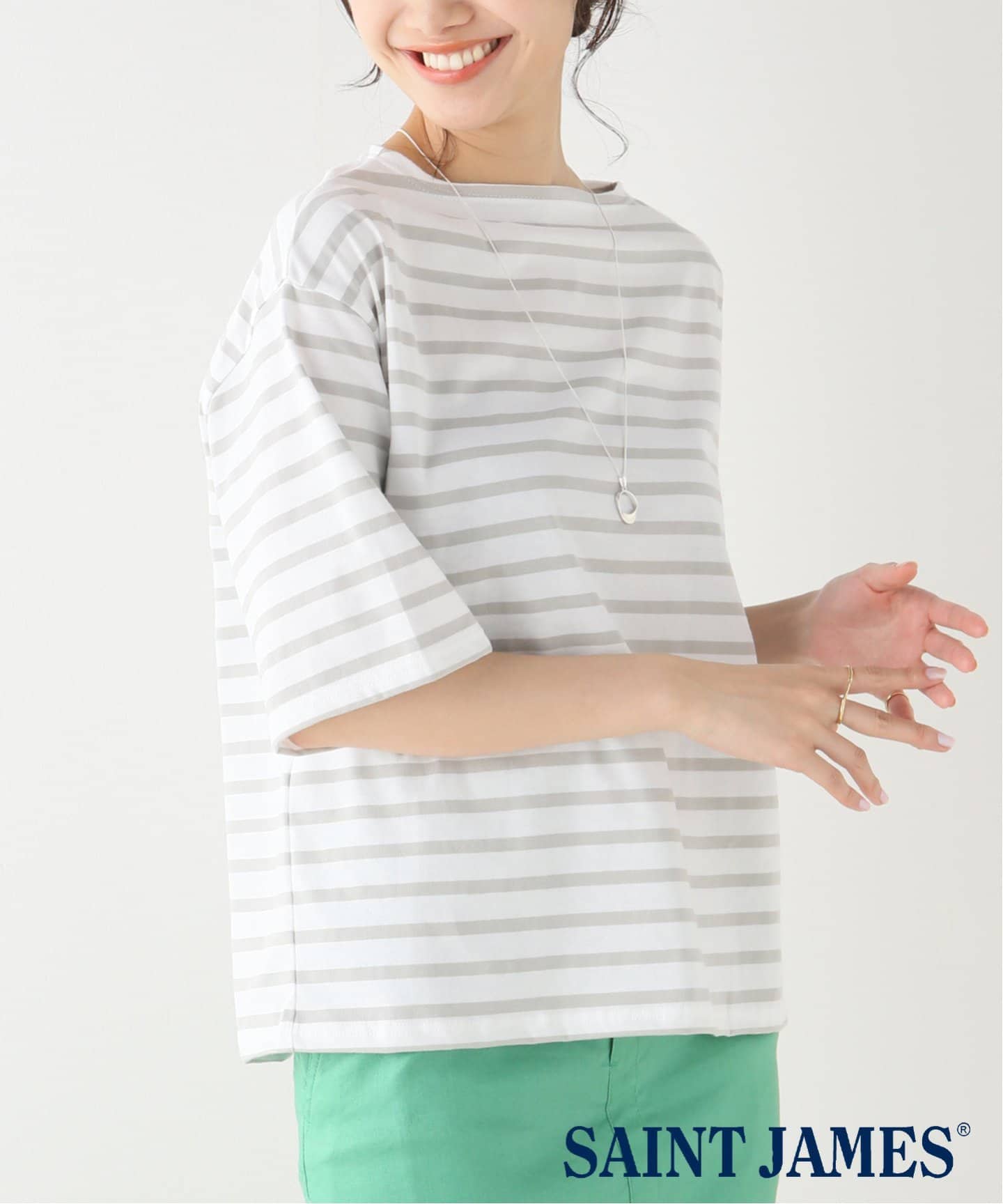 SAINT JAMES セントジェームス PIRIAC ピリアック IENA SAINT JAMES/セントジェームス】PIRIAC LOOSE / ピリアック ルーズ（T