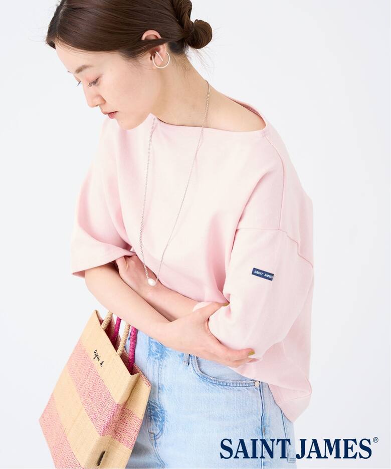 SAINT JAMES/セントジェームス】OUESSANT LOOSE TEE / ウェッソン 