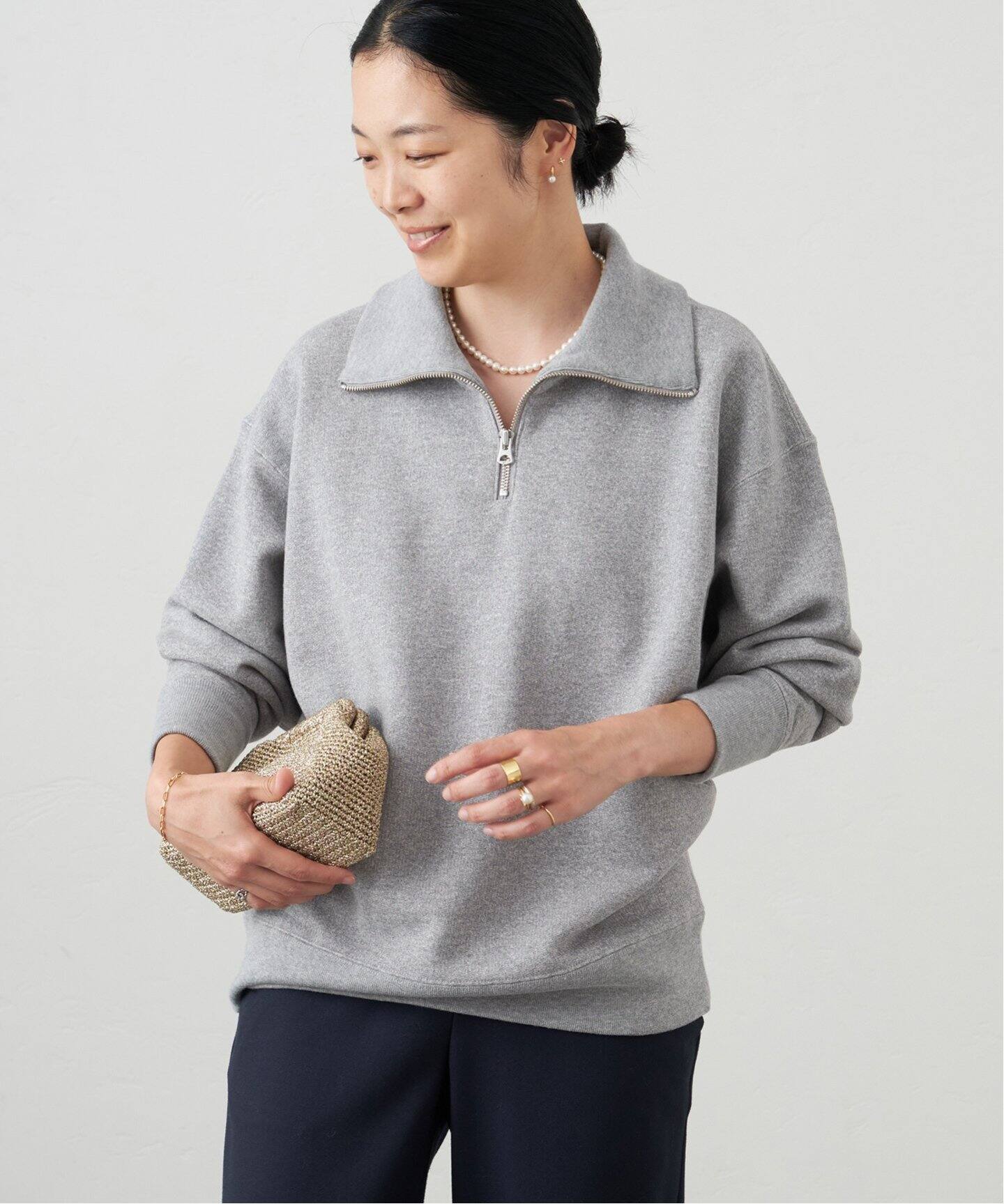 UNION LAUNCH/ユニオンランチ】別注 HALF ZIP スウェット（スウェット  