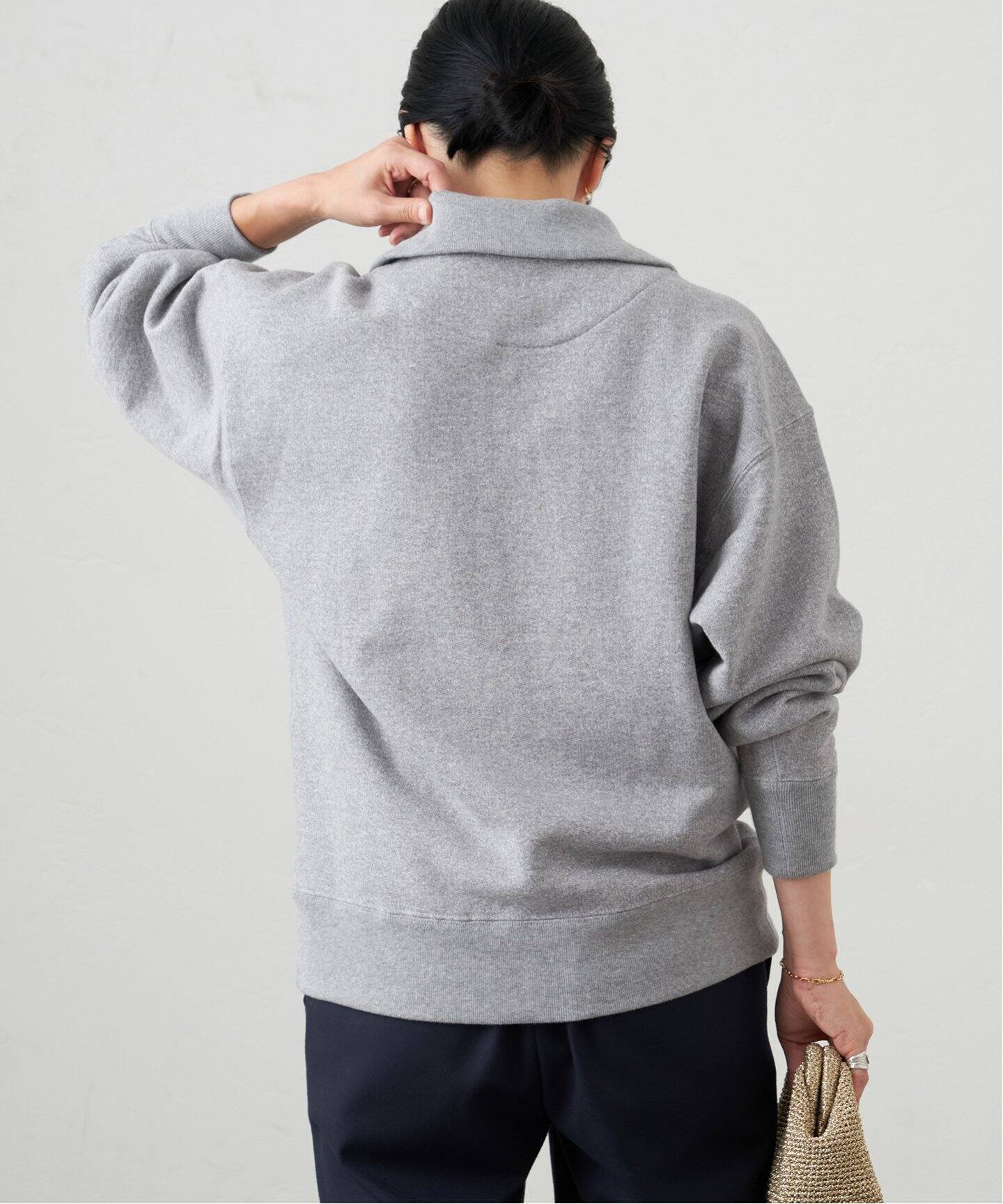 IENA UNION LAUNCHユニオンランチ別注HALF ZIP スウェット