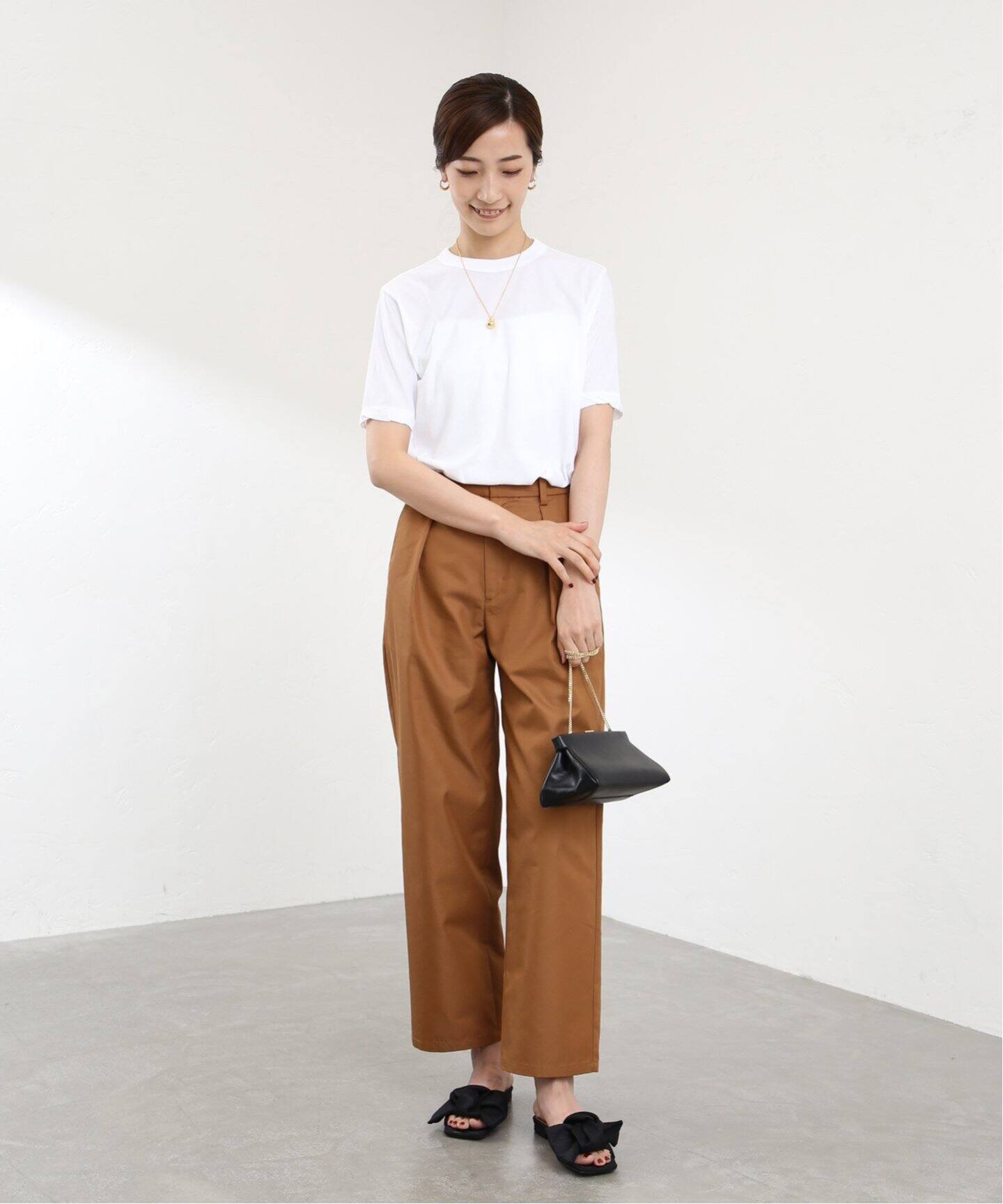 ATON/エイトン】FRESCA SINGLE JERSEY STANDARD TEE / Tシャツ（T  