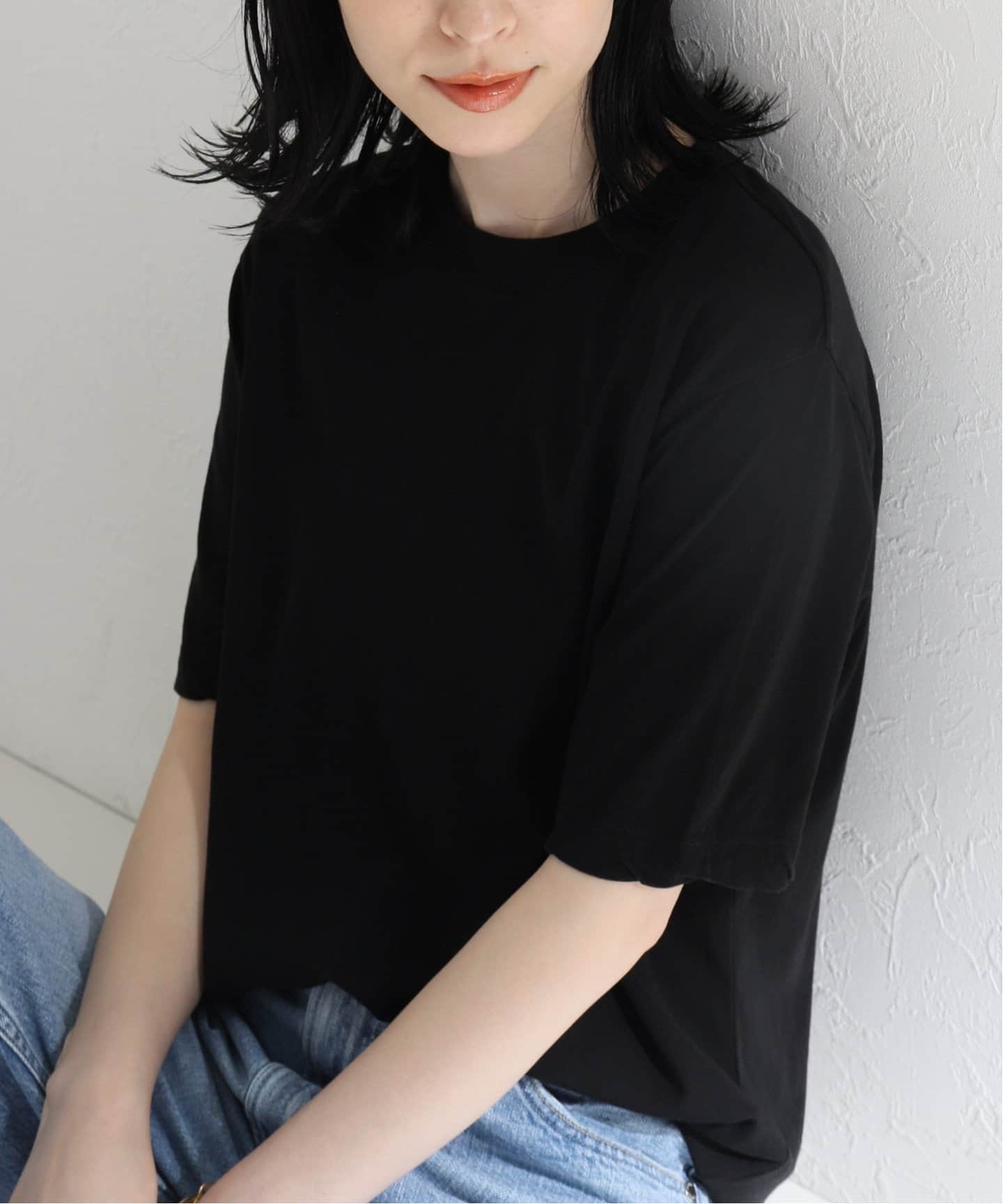 ATON/エイトン】FRESCA SINGLE JERSEY STANDARD TEE / Tシャツ