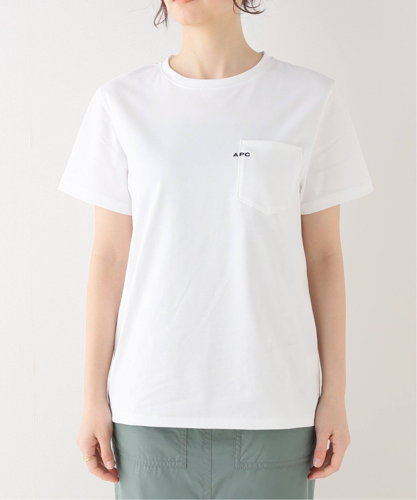A.P.C./アー・ペー・セー】POCKETemb T-Shirts（Tシャツ／カットソー  