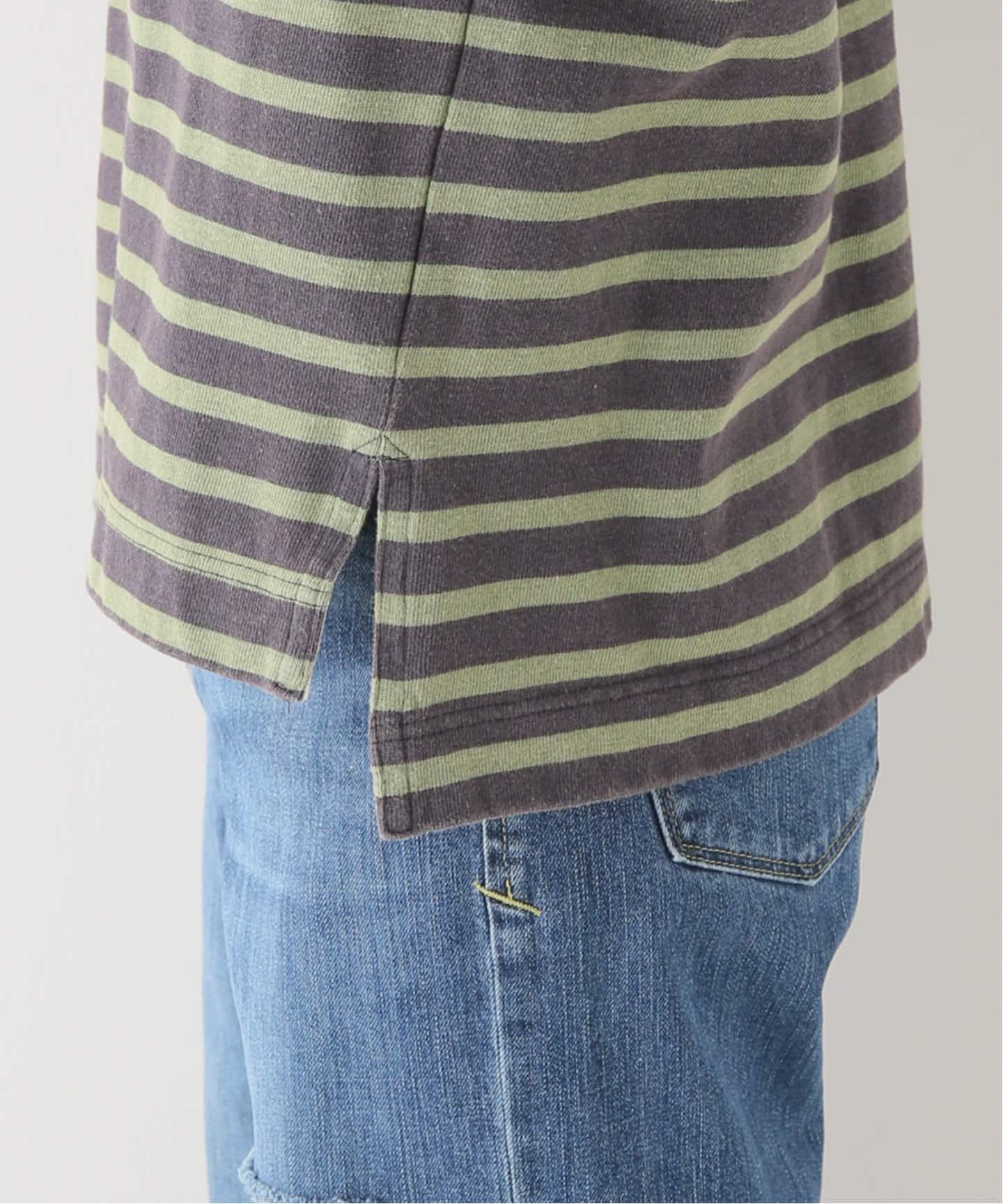 MADISON BLUE RUGBY SH BORDER OZW 01 ブルー MADISONBLUE/マディソンブルー】 RUGBY SH BORDER OZW（Tシャツ