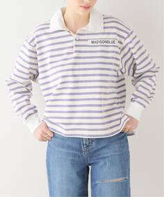 MADISONBLUE/マディソンブルー】 RUGBY SH BORDER OZW（Tシャツ 