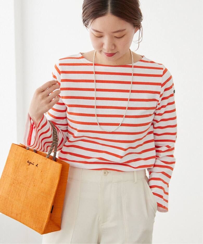 LE MINOR/ルミノア 】別注 BORDER バスクカットソー（Tシャツ 