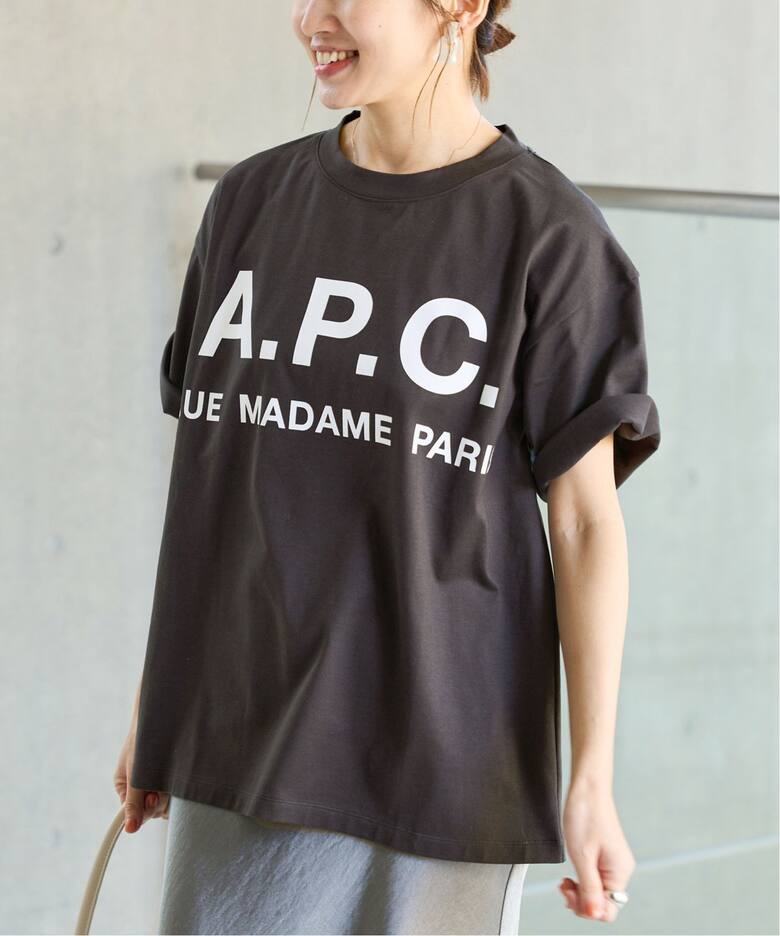 A.P.C./アー・ペー・セー】別注 ビッグ ロゴ Tシャツ（Tシャツ 