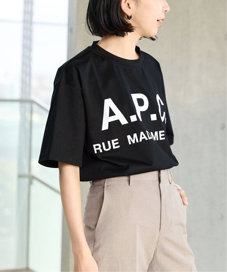 A.P.C./アー・ペー・セー】別注 ビッグ ロゴ Tシャツ（Tシャツ 