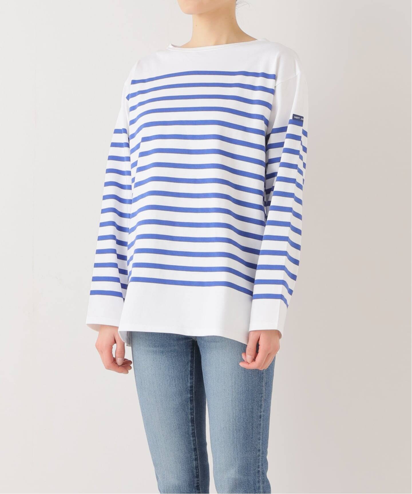 IENA【SAINT JAMES/セントジェーム】NAVAL ナヴァル ボーダー SAINT JAMES/セントジェームス】NAVAL / ナヴァル ボーダー（Tシャツ