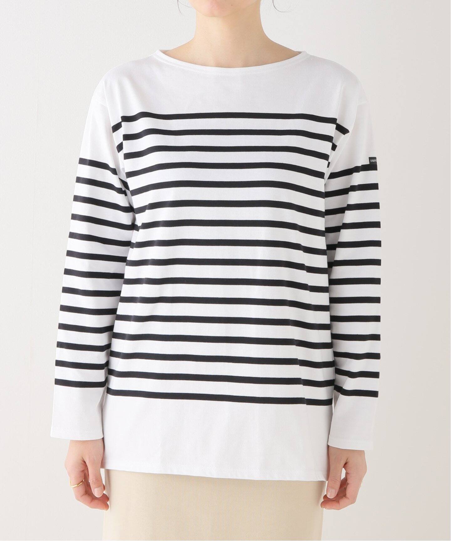 SAINT JAMES/セントジェームス】 NAVAL / ナヴァル ボーダー（Tシャツ