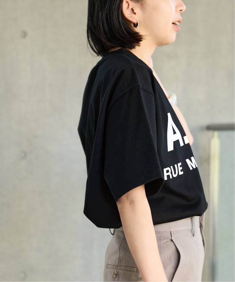 追加》【A.P.C./アー・ペー・セー】別注 ビッグ ロゴ Tシャツ（Tシャツ  