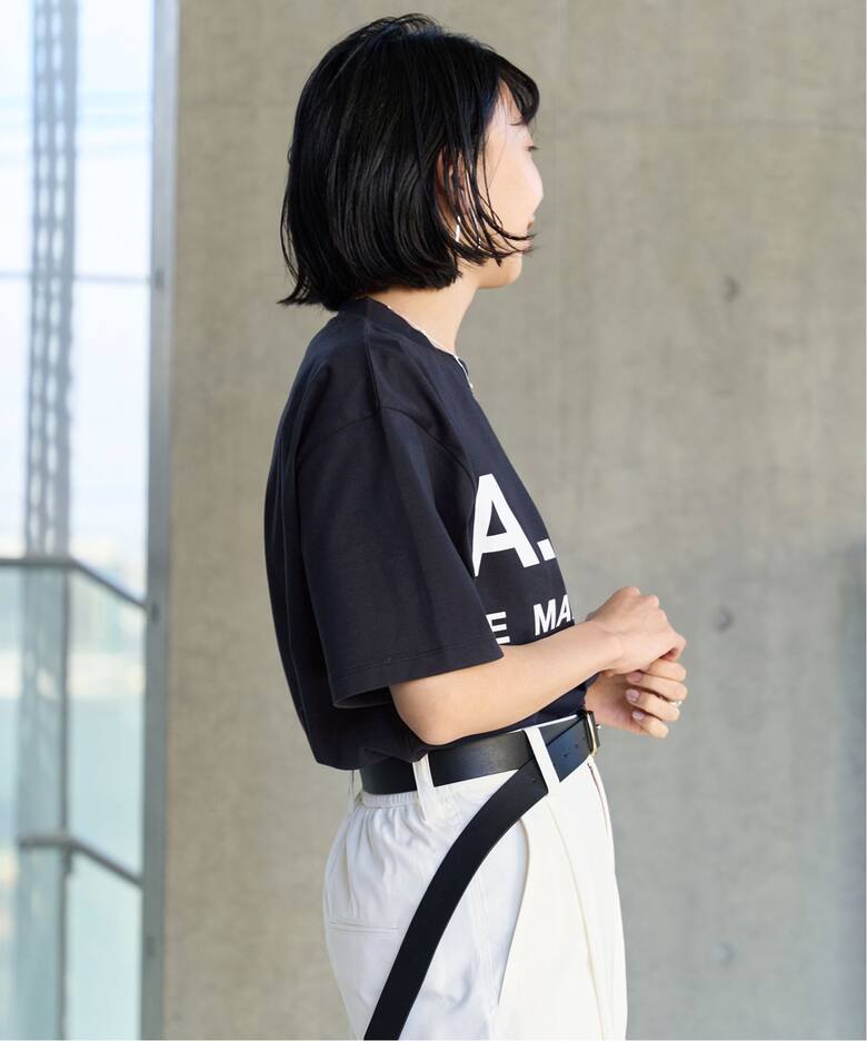 追加》【A.P.C./アー・ペー・セー】別注 ビッグ ロゴ Tシャツ（Tシャツ 