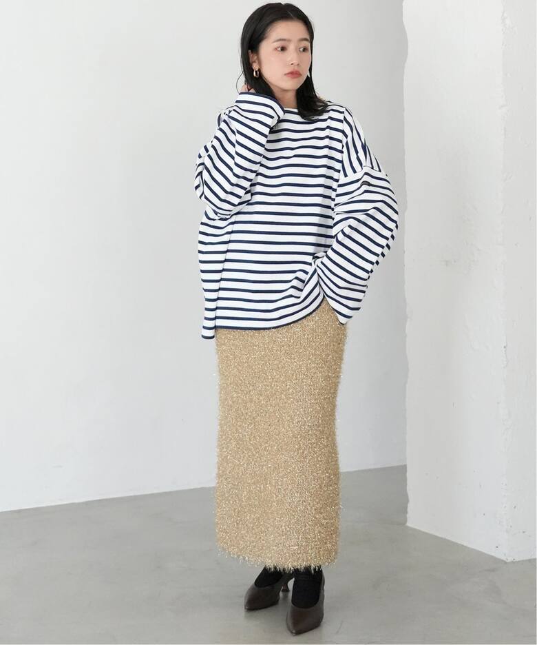 Leminor/ルミノア】For SLOBE every day ビッグボーダーカットソー（T 