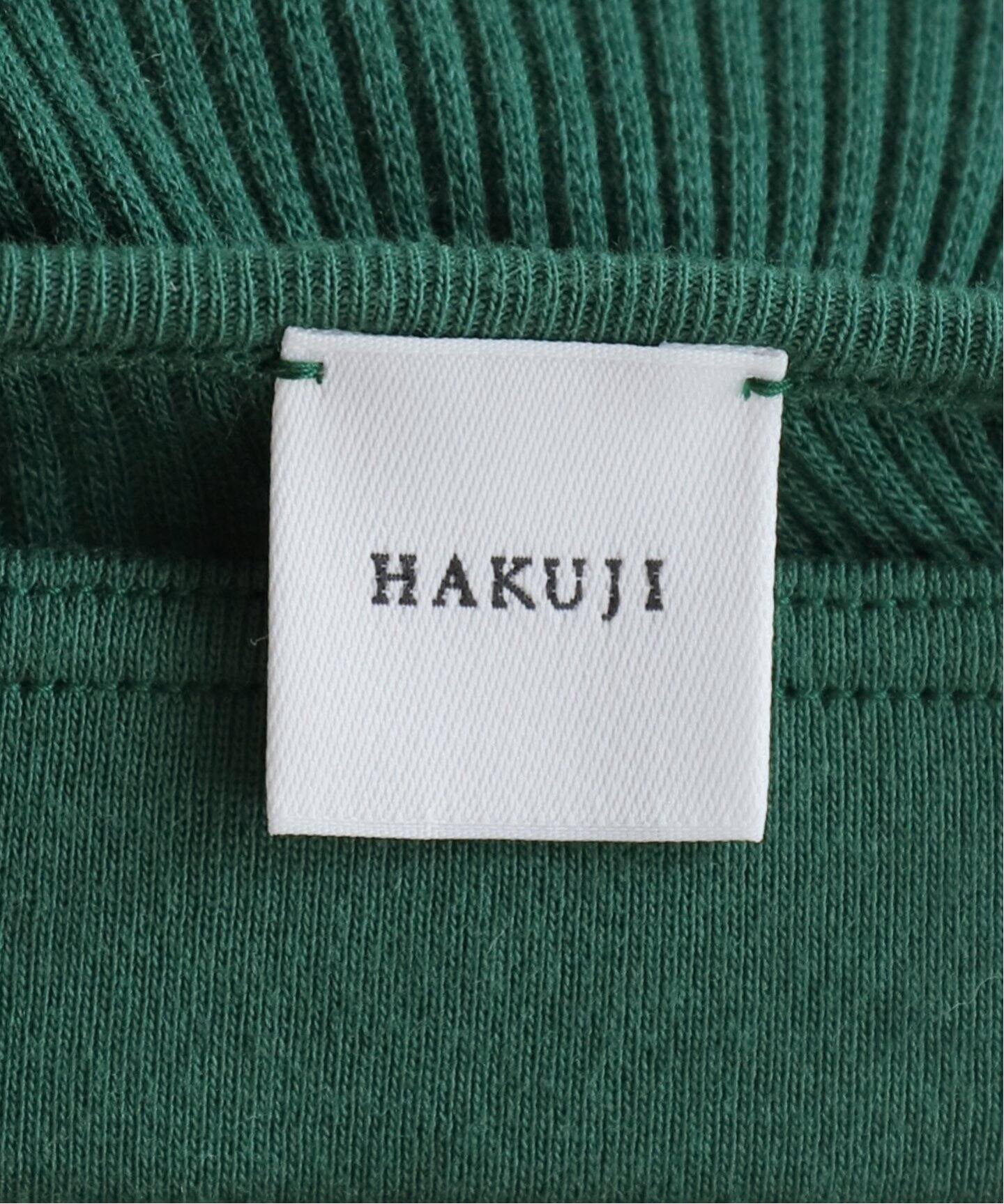 HAKUJI/ハクジ】Wool rib ブラキャミソール（カップ付きインナー 