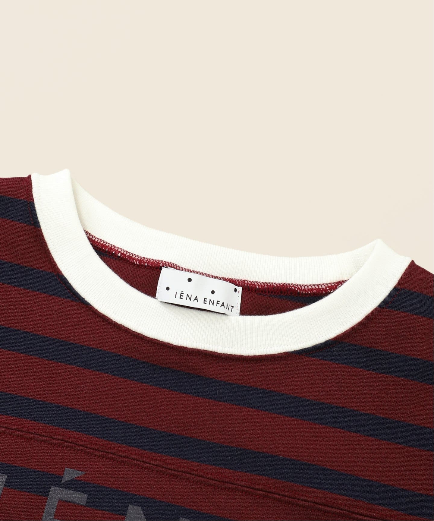 追加2》【BASIC】ボーダーエトワールロゴ半袖Tシャツ kids(90cm