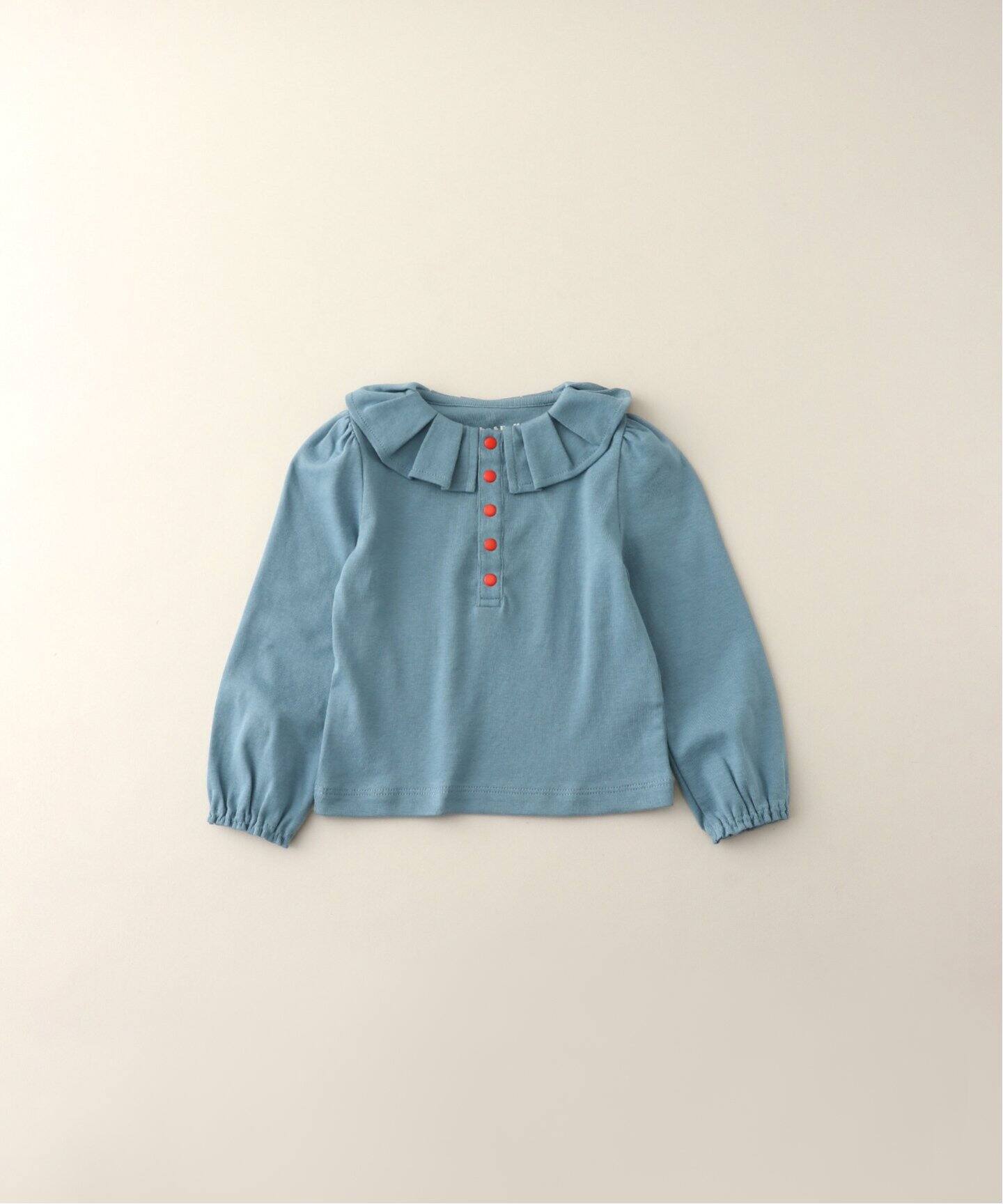 Misha&Puff/ミーシャアンドパフ】Pleated Collar Top kids（キッズ 
