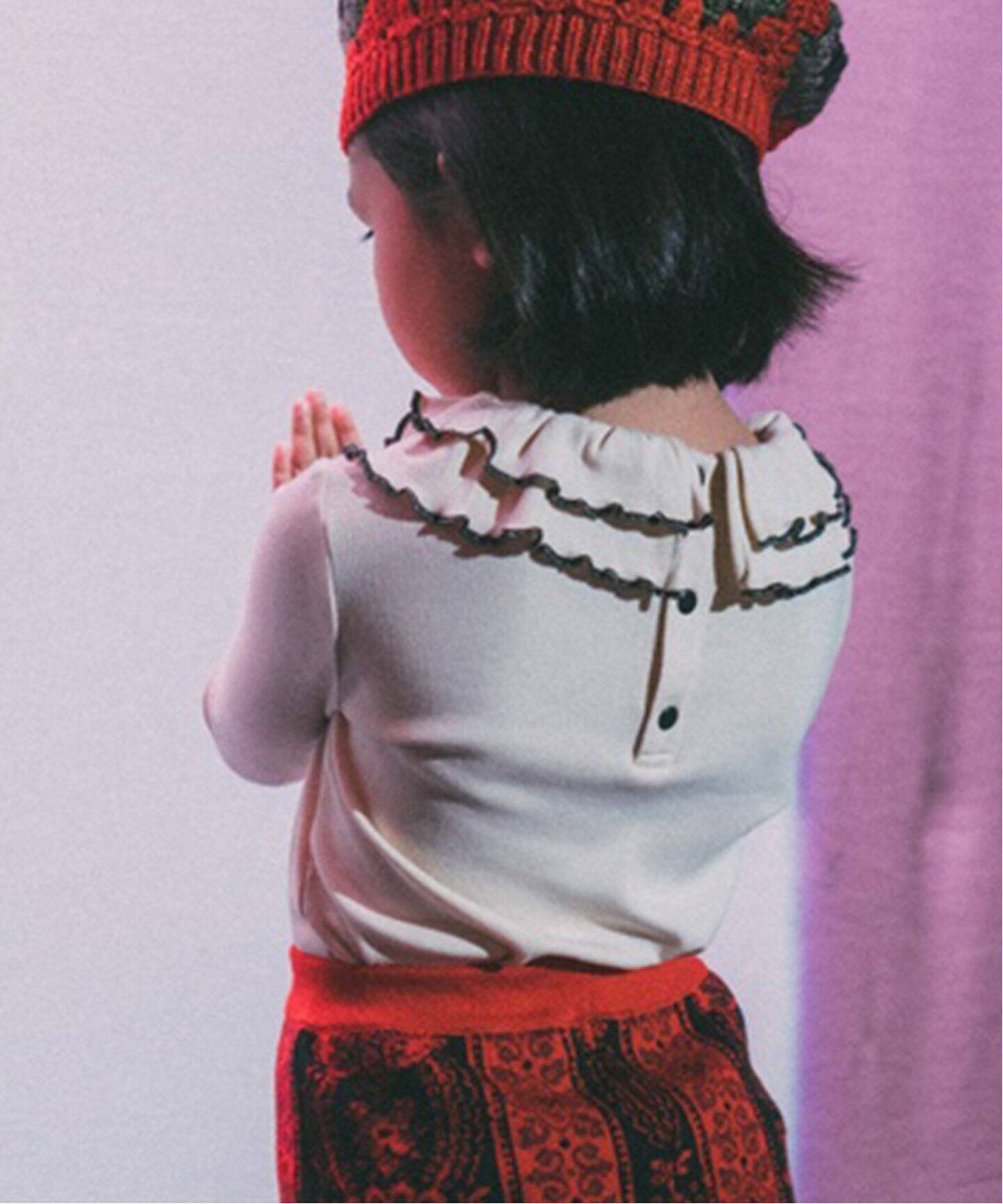 Misha&Puff/ミーシャアンドパフ】 Sweetheart Shirt pima cotton kids 