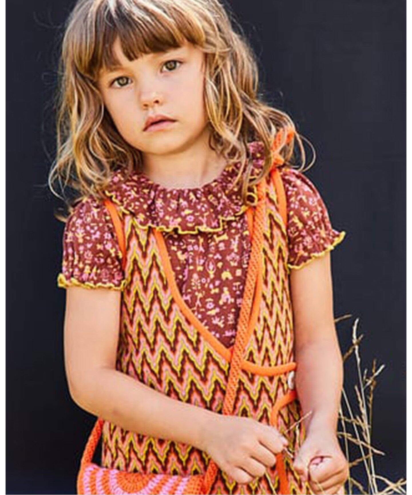 Misha&Puff/ミーシャアンドパフ】Balloon Sleeve Paloma Tee kids(3-8y  