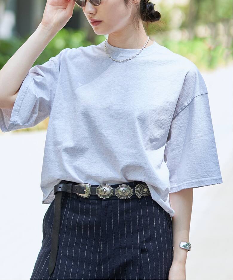 Cropped ダメージTシャツ（Tシャツ／カットソー）｜Plage（プラージュ  