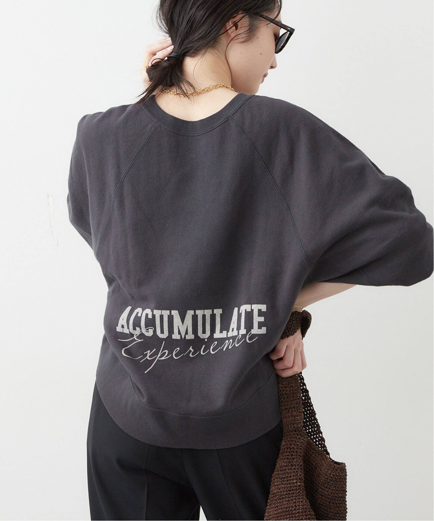 back logo スウェット（スウェット）｜Plage（プラージュ）の通販  