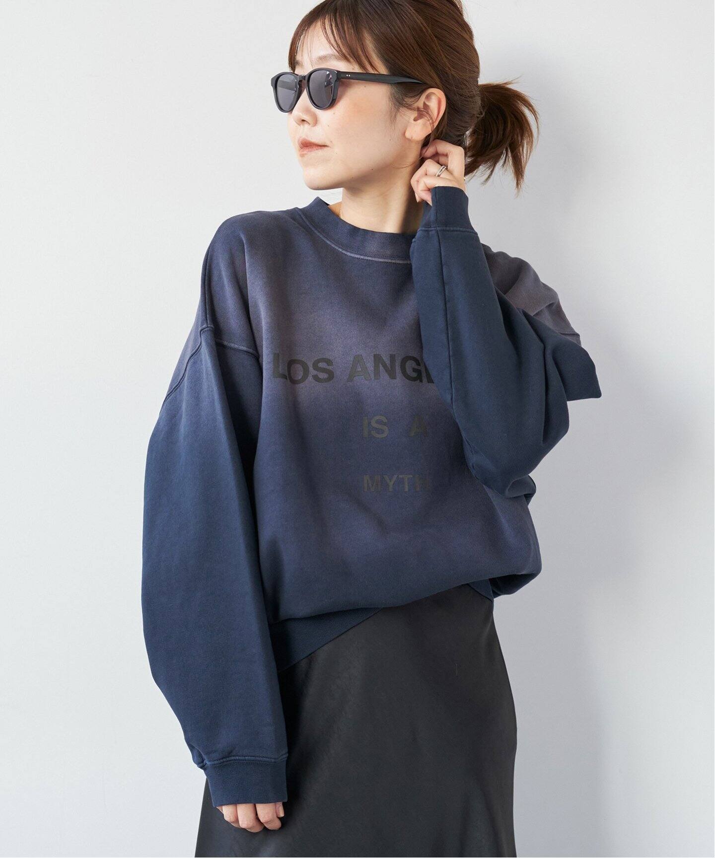 ANINE BING/アニービン】 JACI SWEAT シャツ MYTH LOS ANG（スウェット  