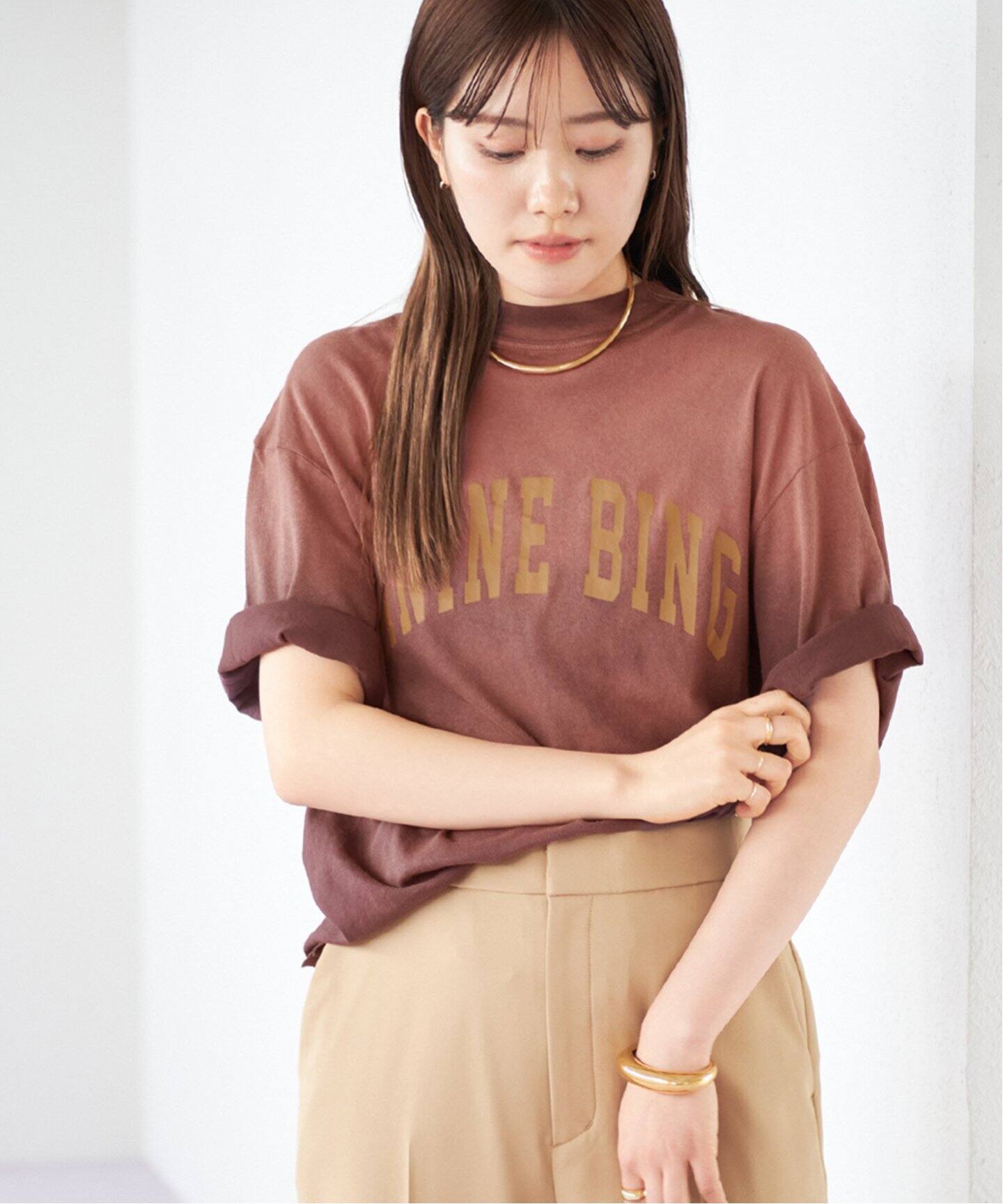 ANINE BING/アニービン】 AVI ANINE BING Tシャツ（Tシャツ  