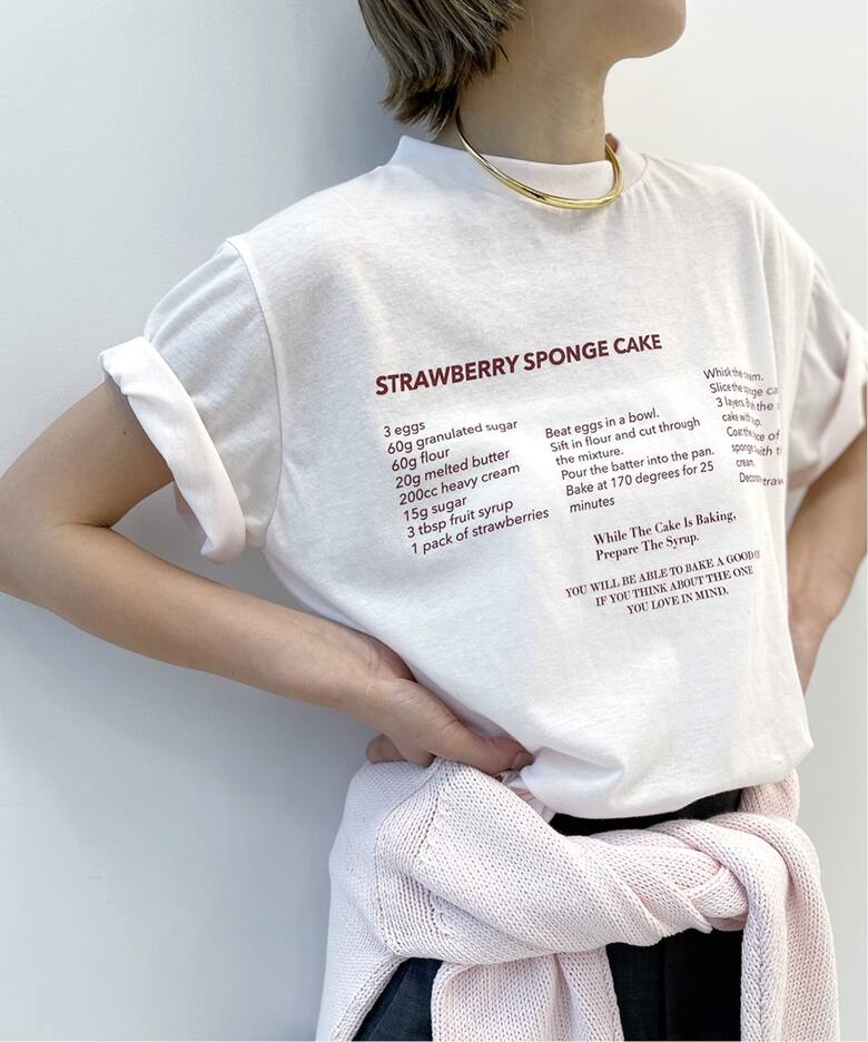 JANE SMITH/ジェーンスミス】 GIRL STRAWBERRYSHORTCAKE Tシャツ（T  