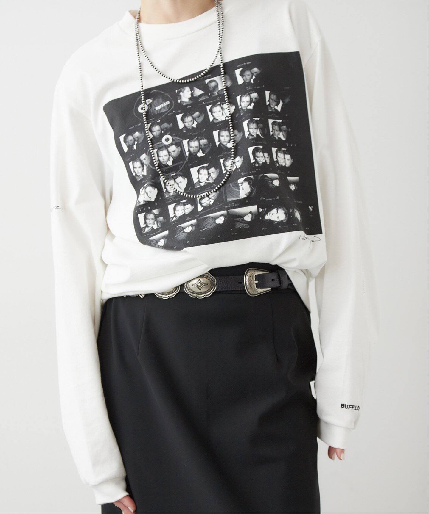 JANE SMITH/ジェーンスミス】 JAMIE MORGAN BUFFALO NICK Tシャツ（T  