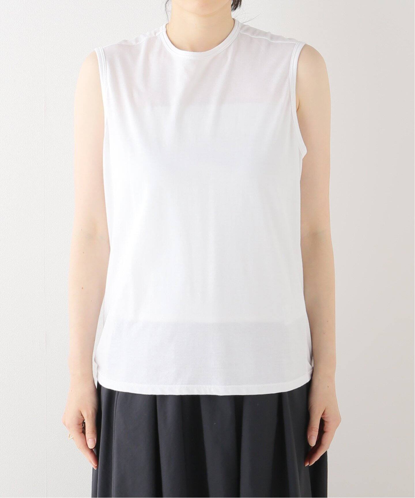 GABRIELA COLL GARMENTS】ノースリーブTシャツ（Tシャツ／カットソー 