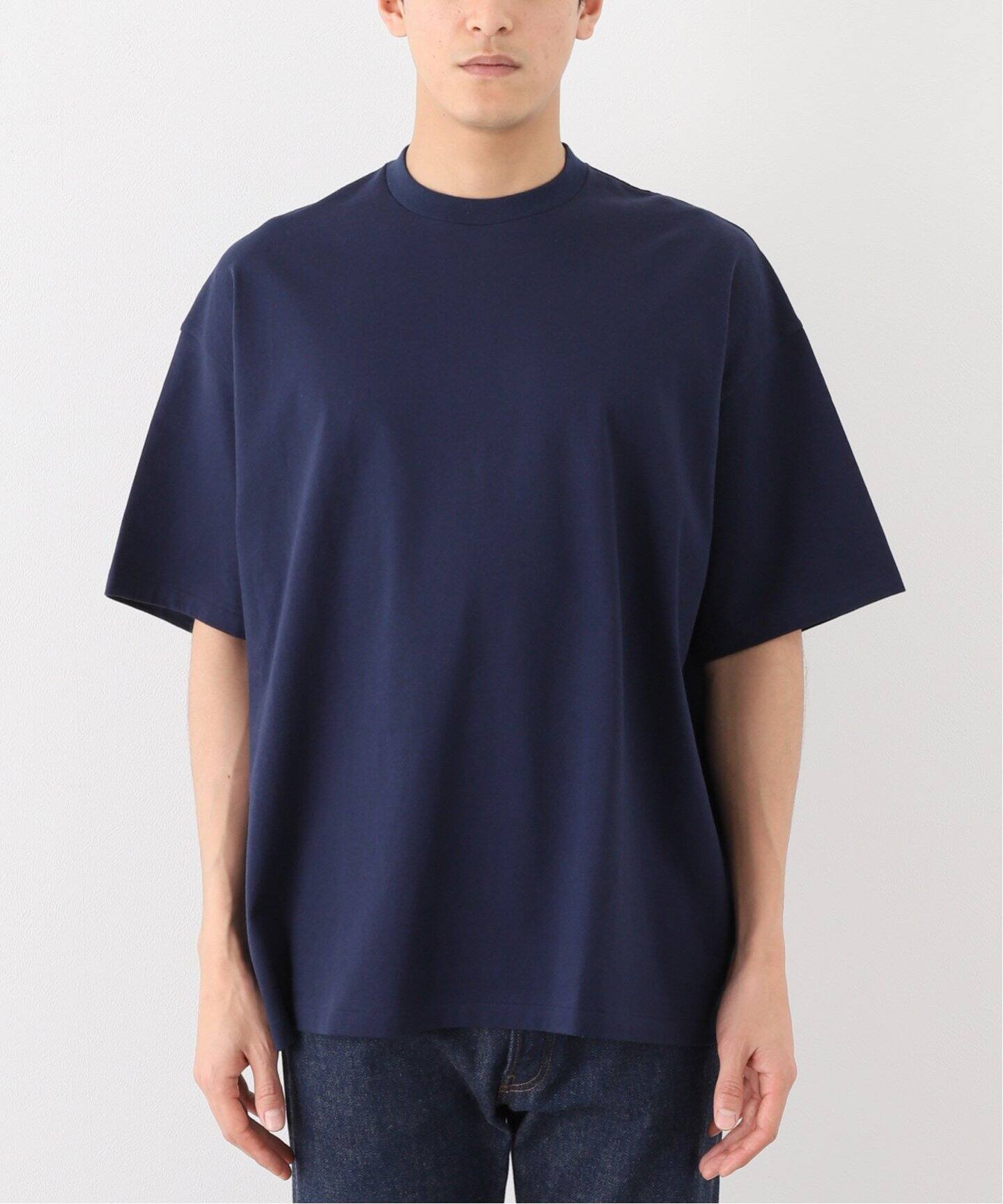 LE / エルイー】Ex-WIDE T-shirts C/N（Tシャツ／カットソー 