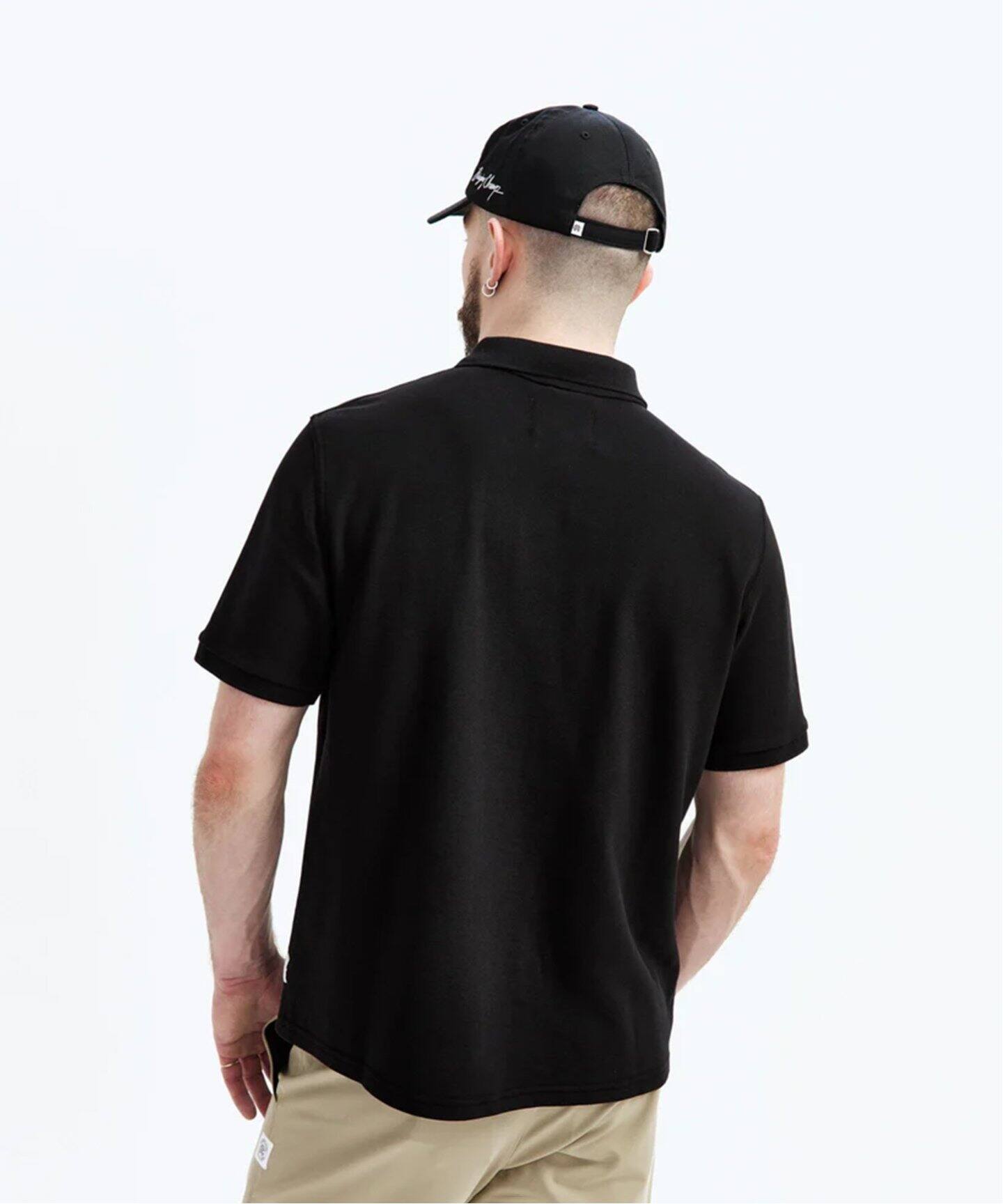 REIGNING CHAMP ポロシャツ 紺 ATHLETIC PIQUE ポロシャツ（ポロシャツ）｜REIGNING CHAMP