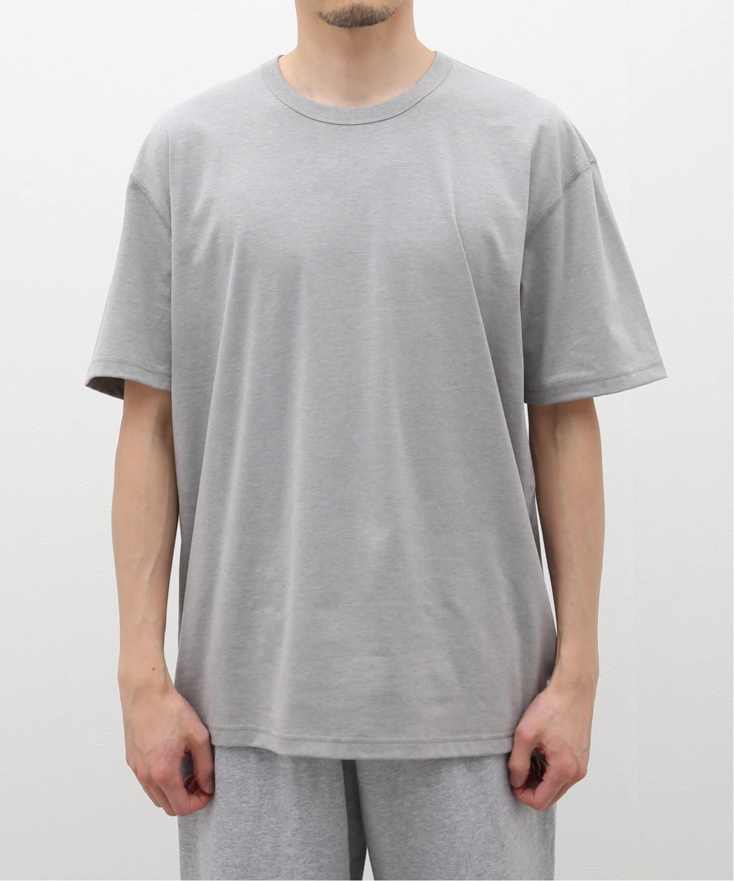 在庫限り☆ Reigning Champ ポケット付き Tシャツ グレー♪ 2PACK T-SHIRT LIGHTWEIGHT JERSEY（Tシャツ／カットソー