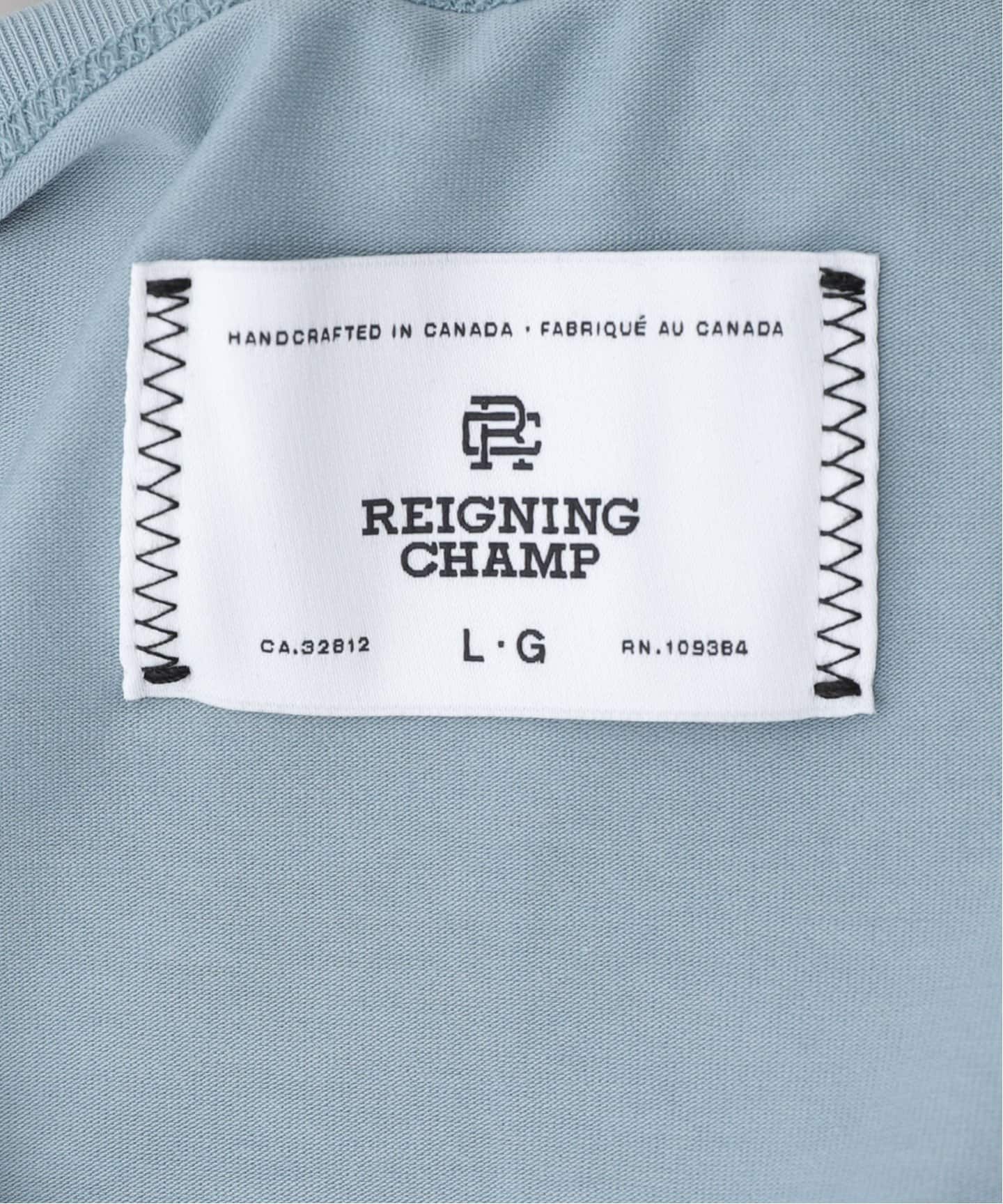 柔らかな手触り【Reigning Champ】タンクトップ COPPER JERSEY SLEEVELESS SHIRT / ノースリーブ（タンクトップ