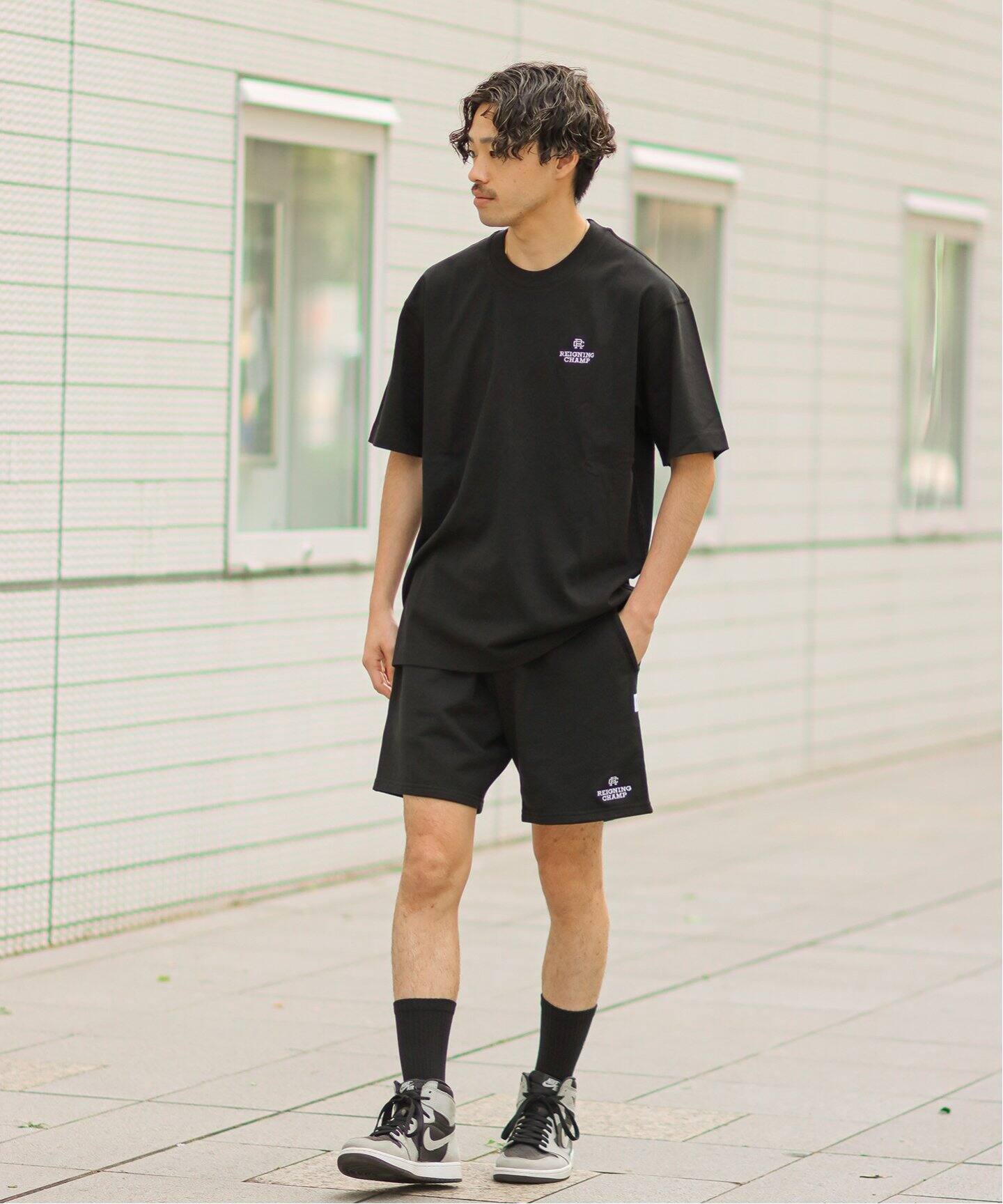 日本限定】別注エンブレム 6 SWEATSHORT MIDWEIGHT TERRY(MWT 