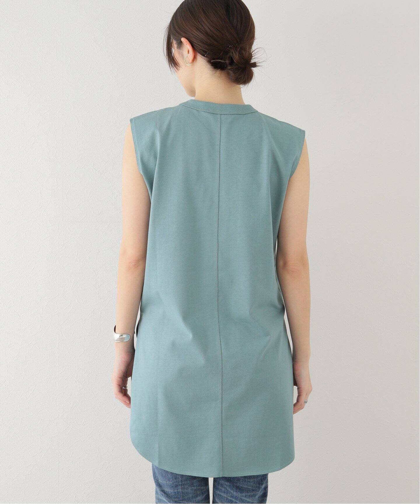 ATON / エイトン】SUPIMA AIR 12/- ROUND HEM TANK TOP（タンクトップ 