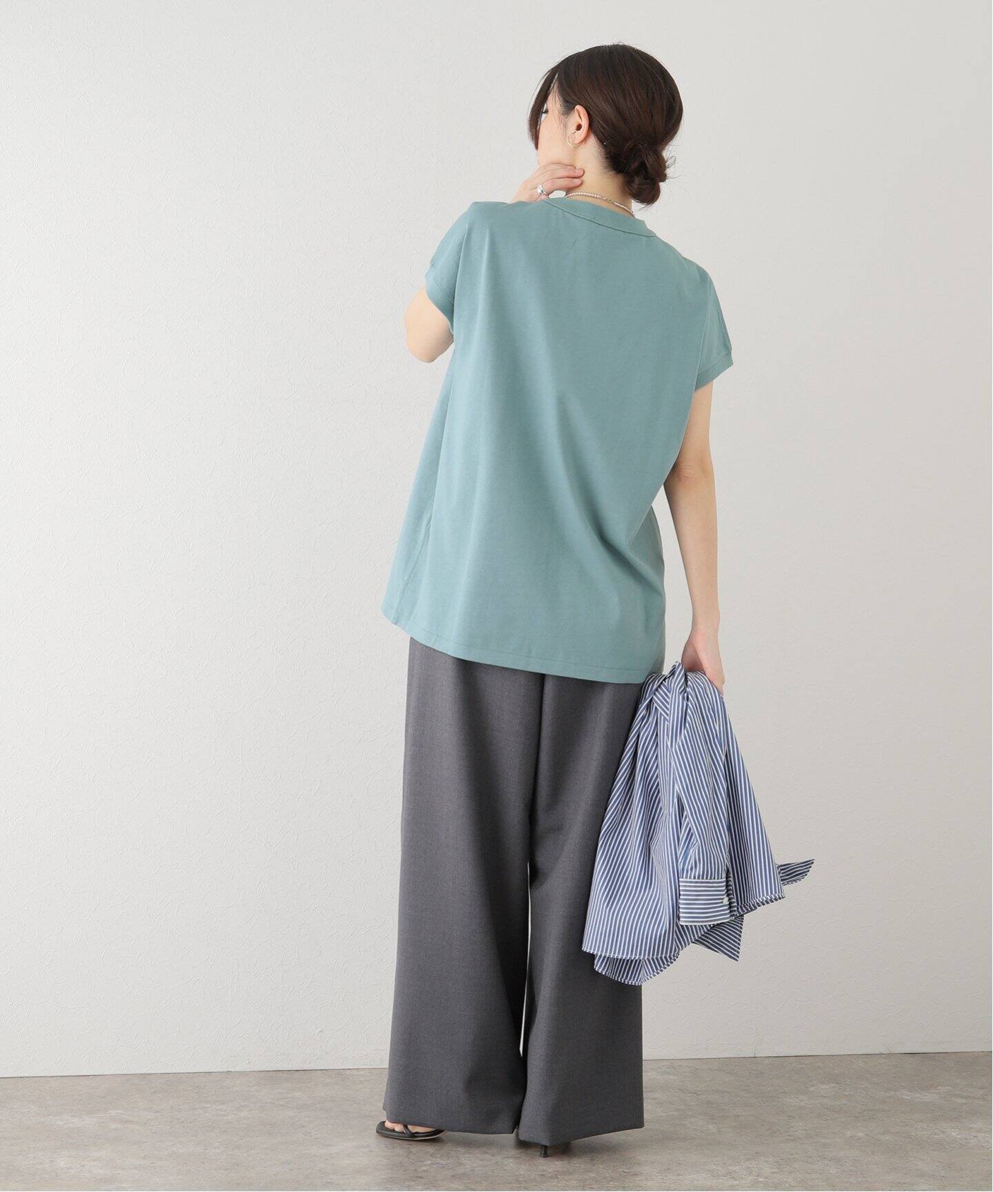ATON / エイトン】SUPIMA AIR 12/- OVERSIZED TANK TOP（タンクトップ 