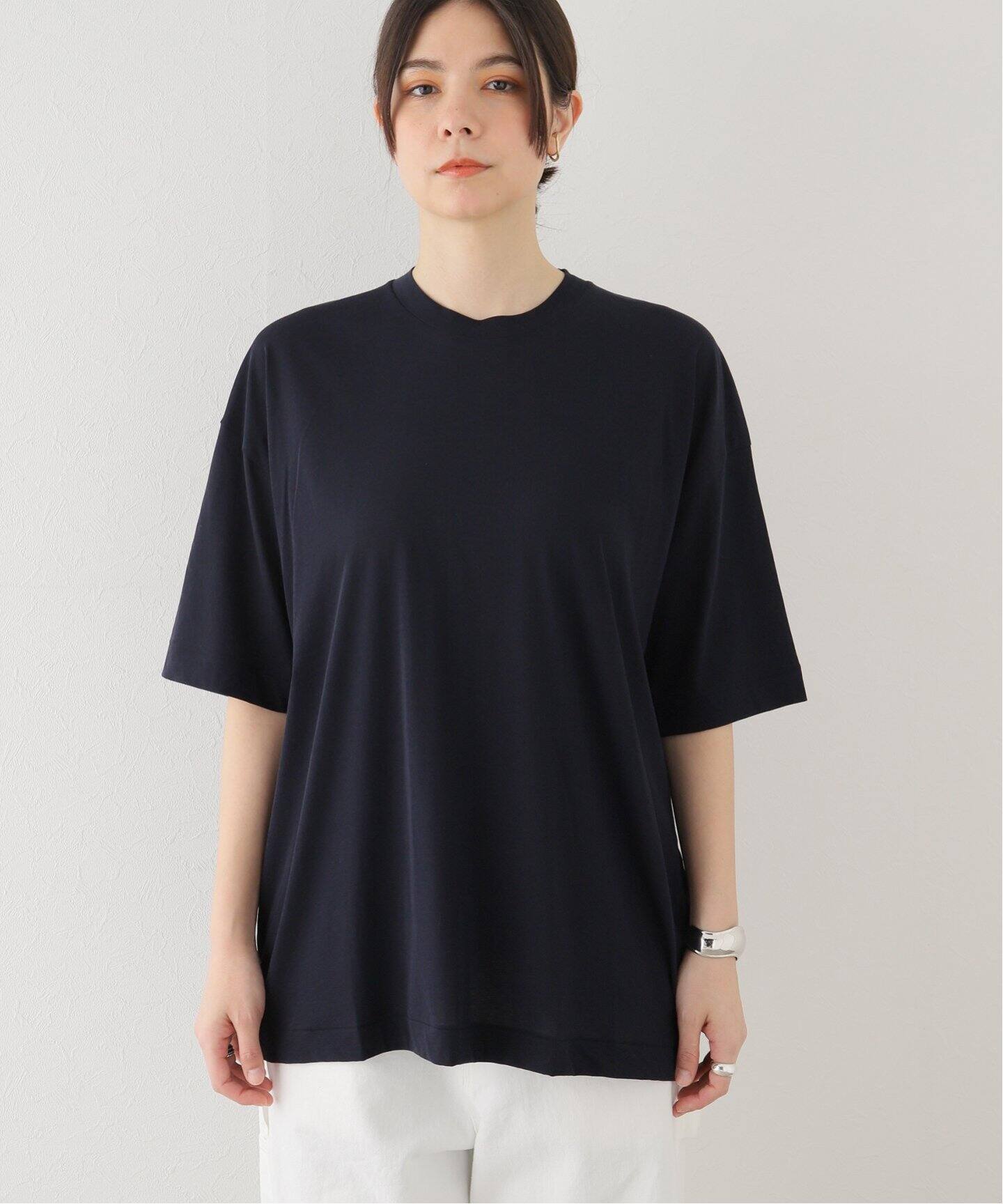 ATON / エイトン】60/FRESCA OVERSIZED T-SHIRT（Tシャツ／カットソー 