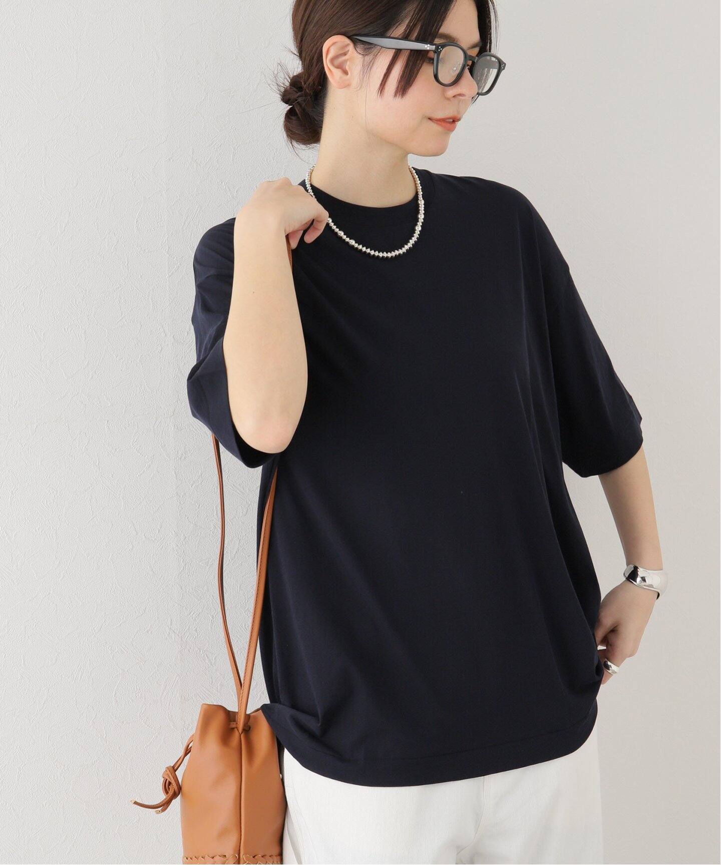 ATON / エイトン】60/FRESCA OVERSIZED T-SHIRT（Tシャツ／カットソー 