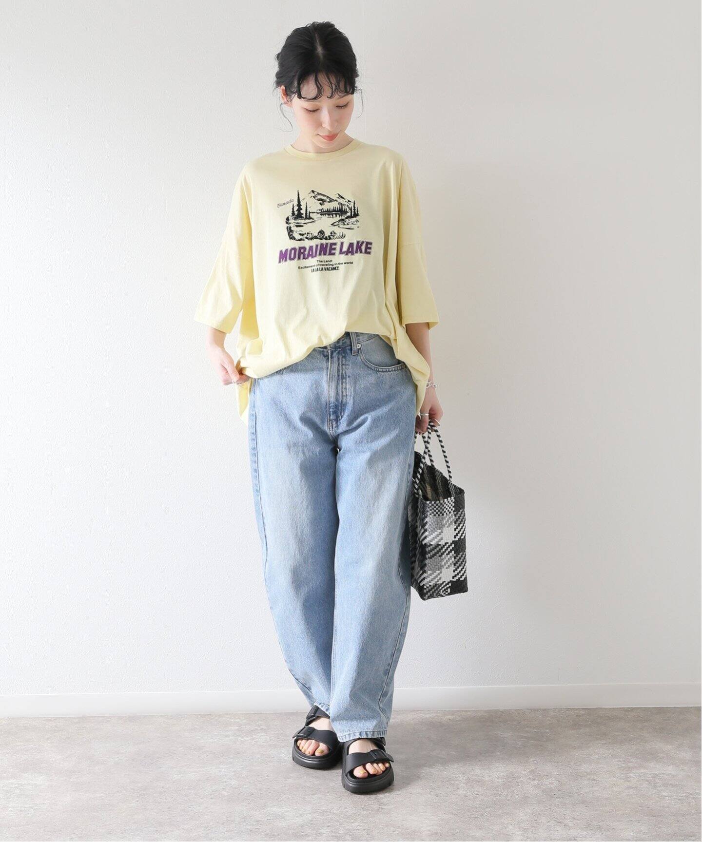 TICCA / ティッカ】MORAINEスクエアTシャツ(TBCS-401)（Tシャツ