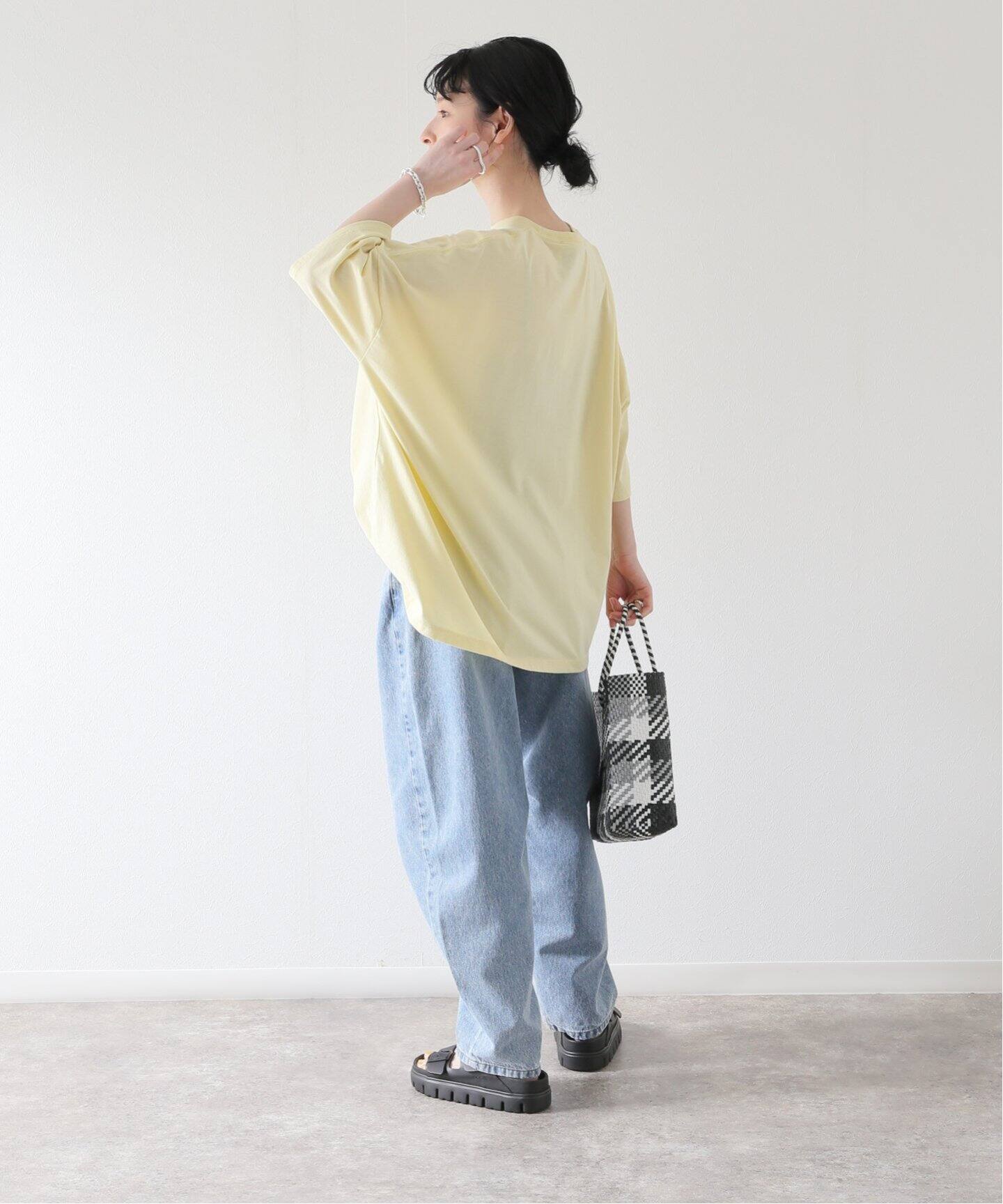 TICCA / ティッカ】MORAINEスクエアTシャツ(TBCS-401)（Tシャツ
