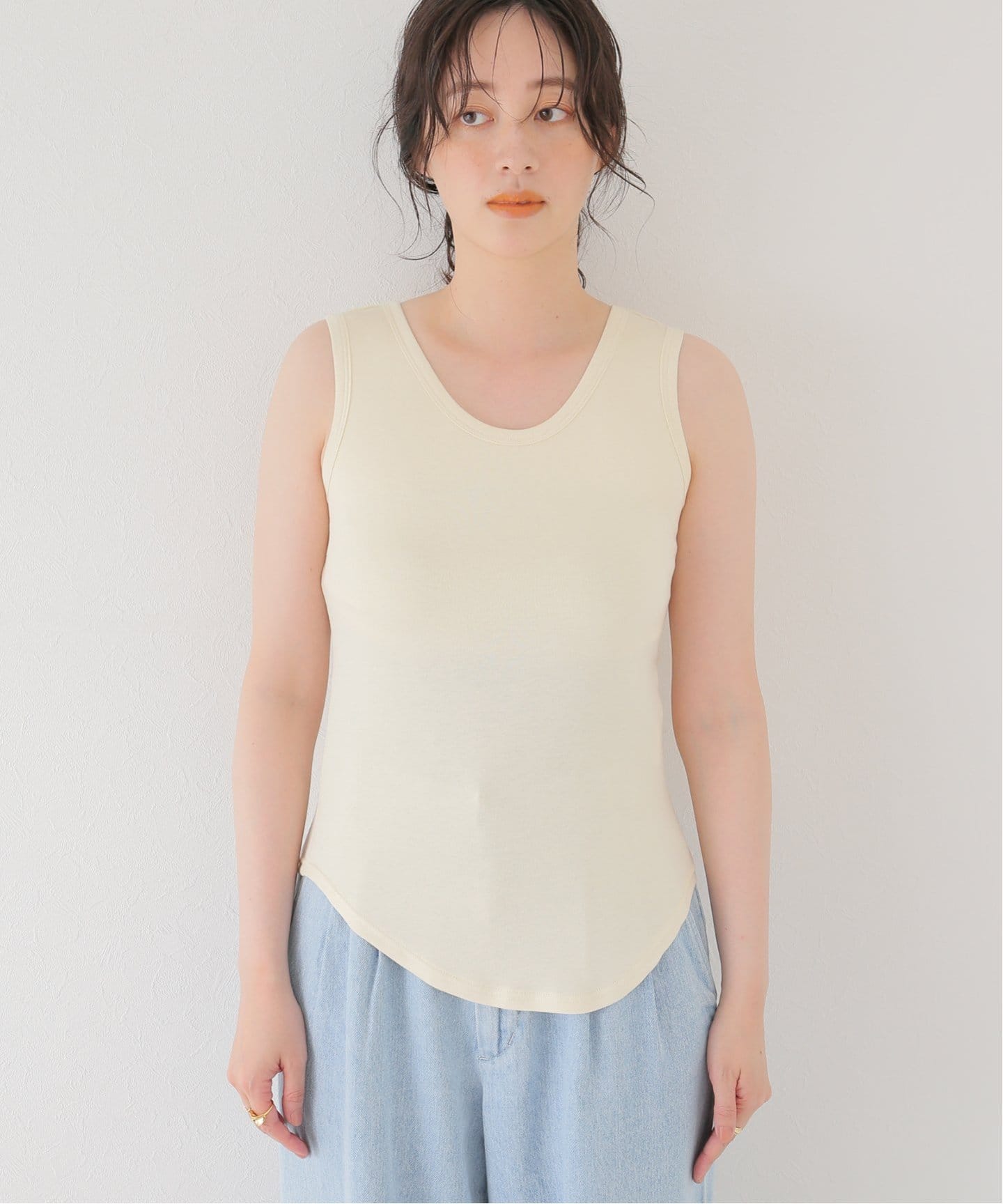 CLANE / クラネ】 VINTAGE LACE MINI PUFF CARDIGAN（Tシャツ