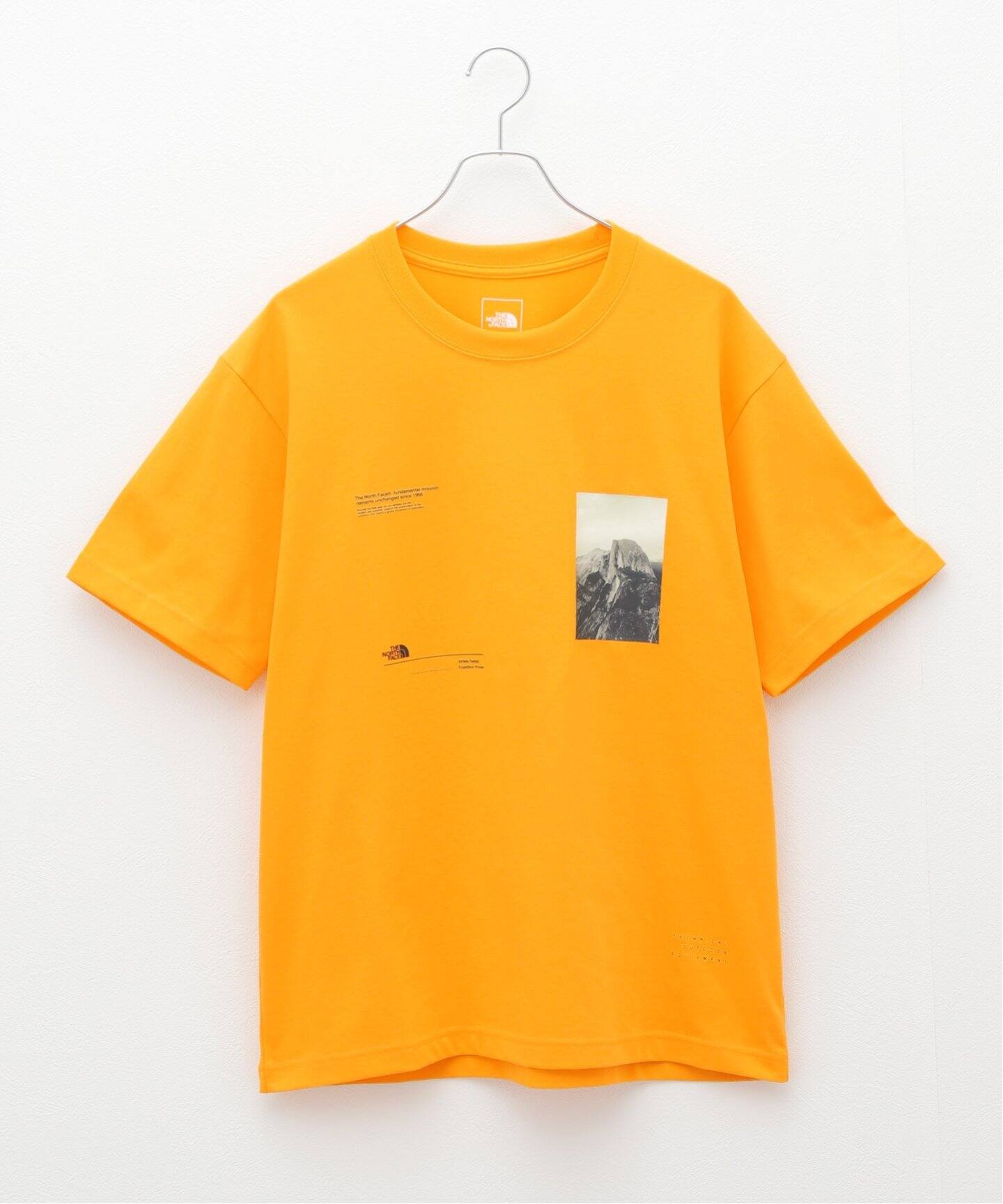 【THE NORTH FACE】2枚組Tシャツ オレンジ/灰色/青/ベージュ IFME ザ・ノース・フェイス キッズ 半袖 Tシャツ パイル地 THE