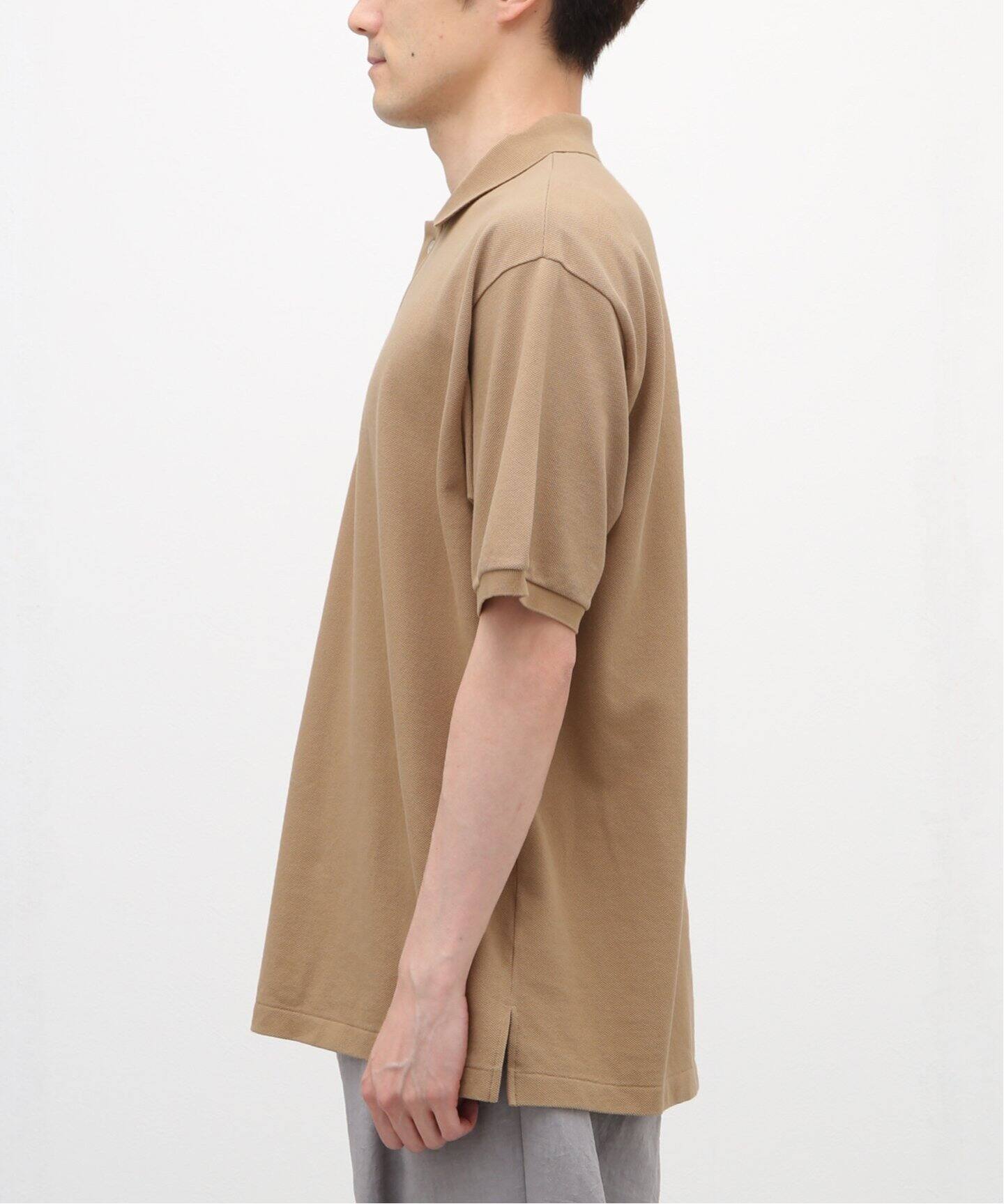 AURALEE / オーラリー】SUPER FINE COTTON PIQUE BIG POLO SHIRT 