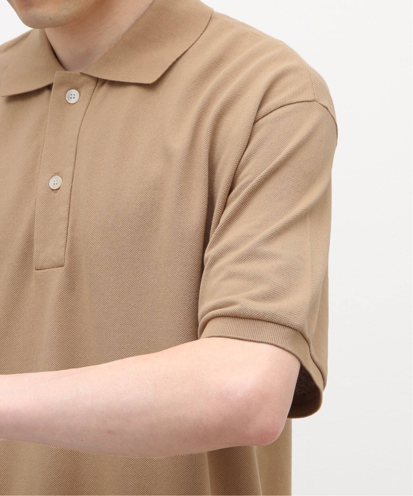AURALEE / オーラリー】SUPER FINE COTTON PIQUE BIG POLO SHIRT 