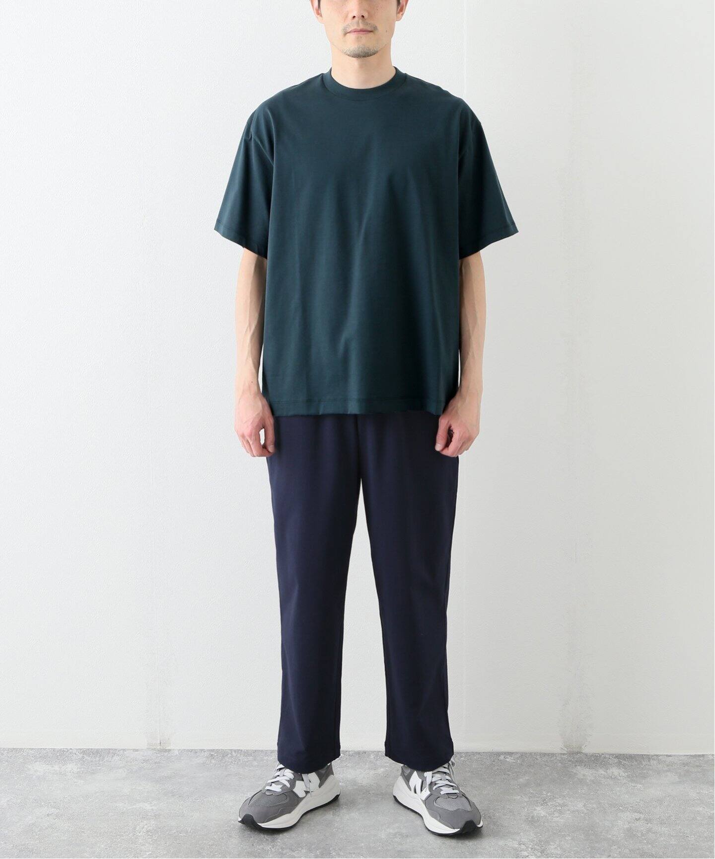 ATON / エイトン】48/2 NATURAL DYE OVERSIZED T-SHIRT（Tシャツ 