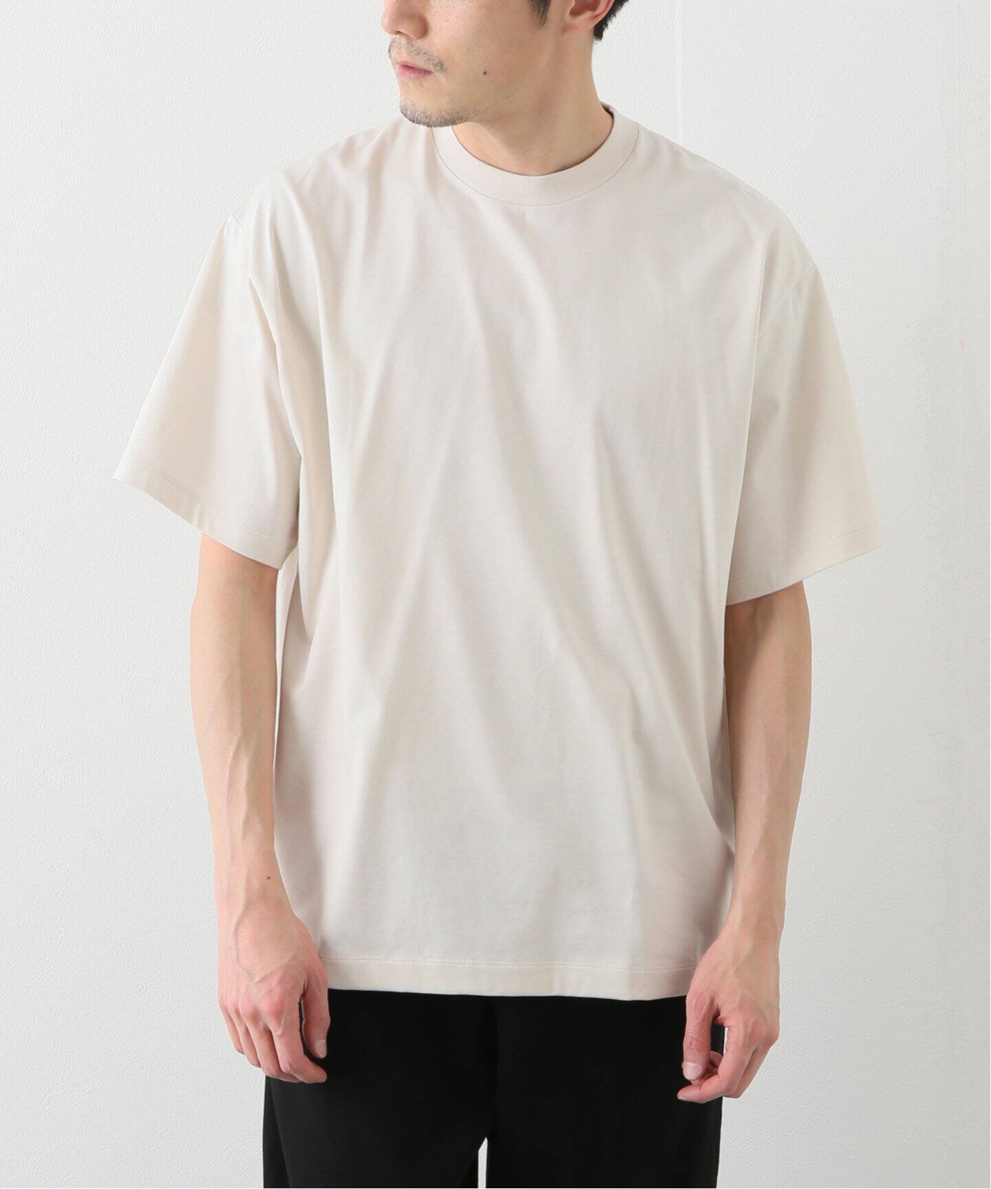 ATON / エイトン】48/2 NATURAL DYE OVERSIZED T-SHIRT（Tシャツ  