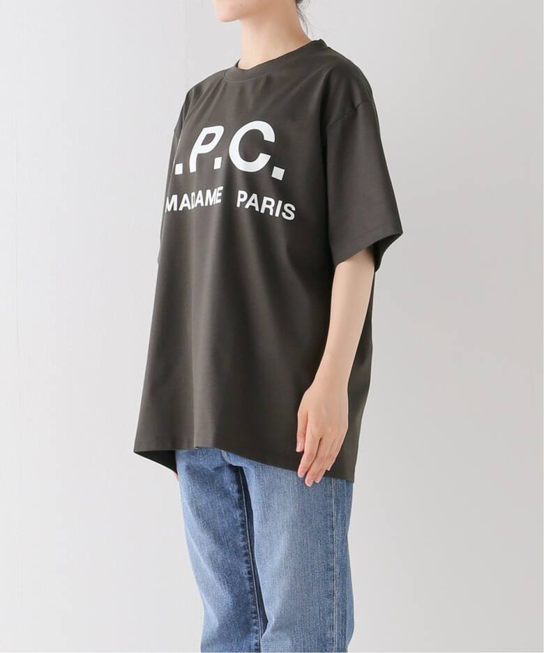 再入荷》【A.P.C. / アーペーセー】別注 オーバーサイズ ロゴプリント 