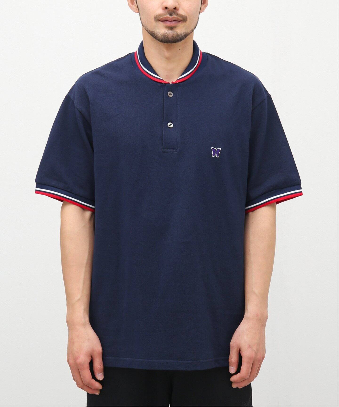 NEEDLES / ニードルズ】Shawl Collar S/S Polo shirts Pique 