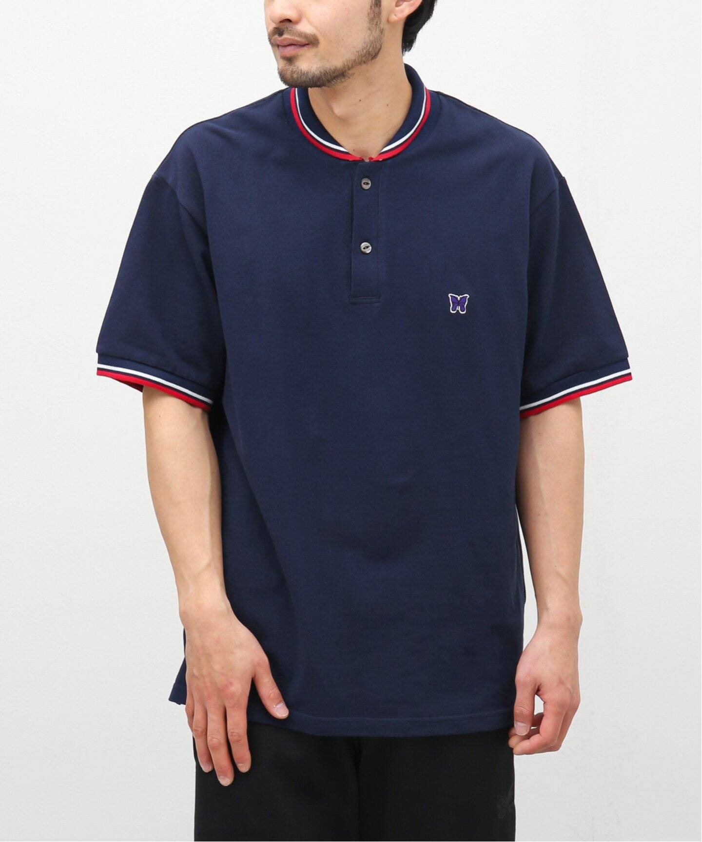 NEEDLES / ニードルズ】Shawl Collar S/S Polo shirts Pique 