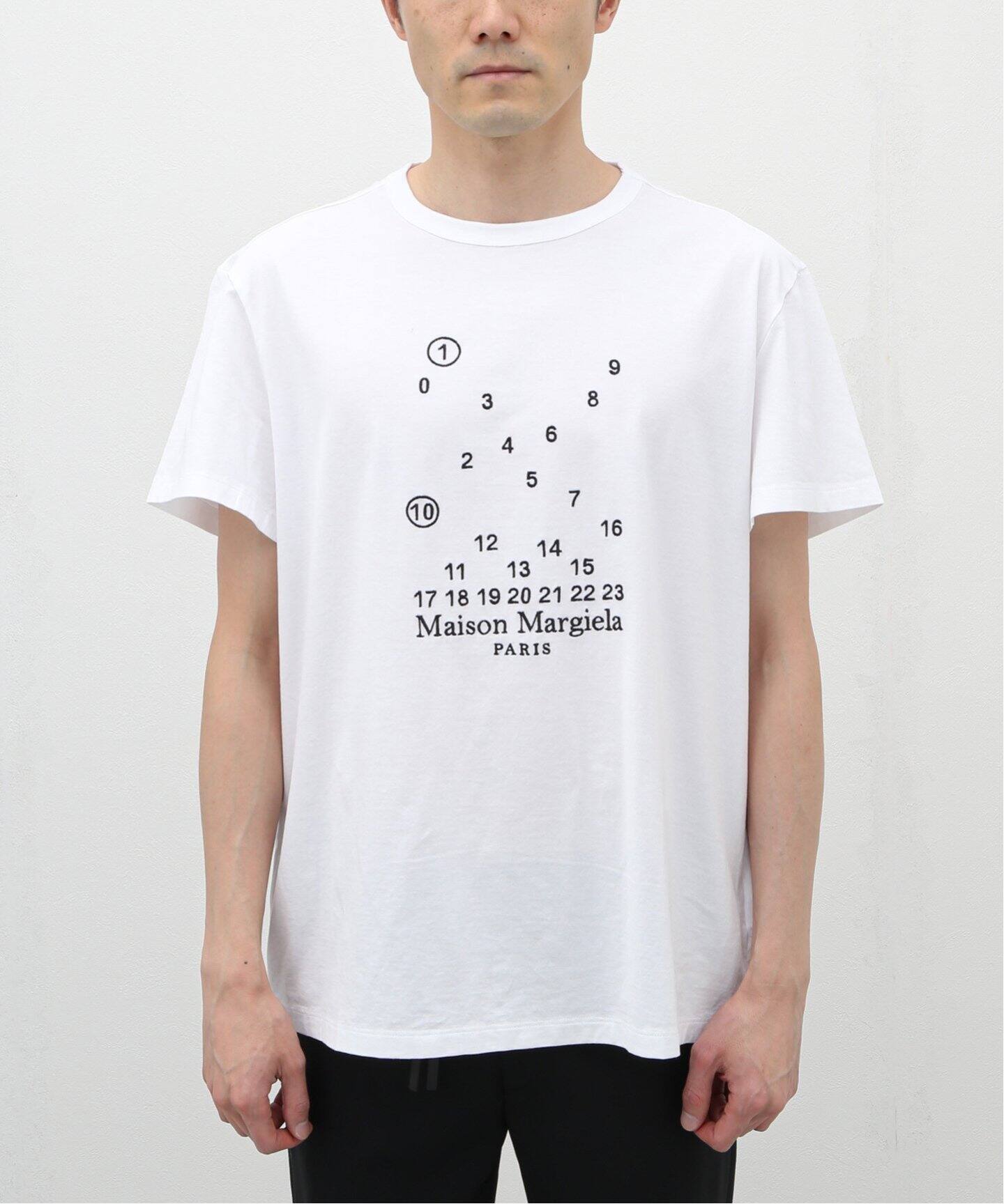 MAISON MARGIELA / メゾン マルジェラ】Bubble emb logo Tee（Tシャツ 